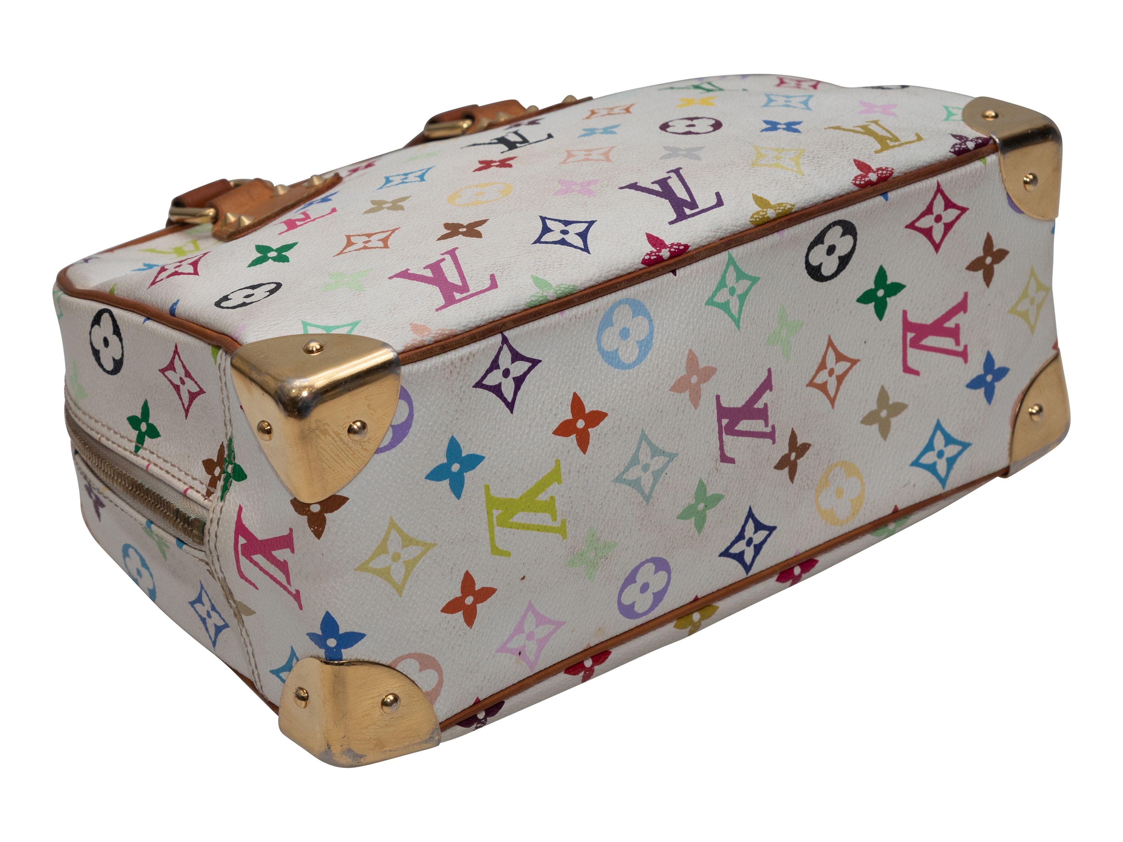Weiße & mehrfarbige Murakami-Hose von Louis Vuitton 2004 3