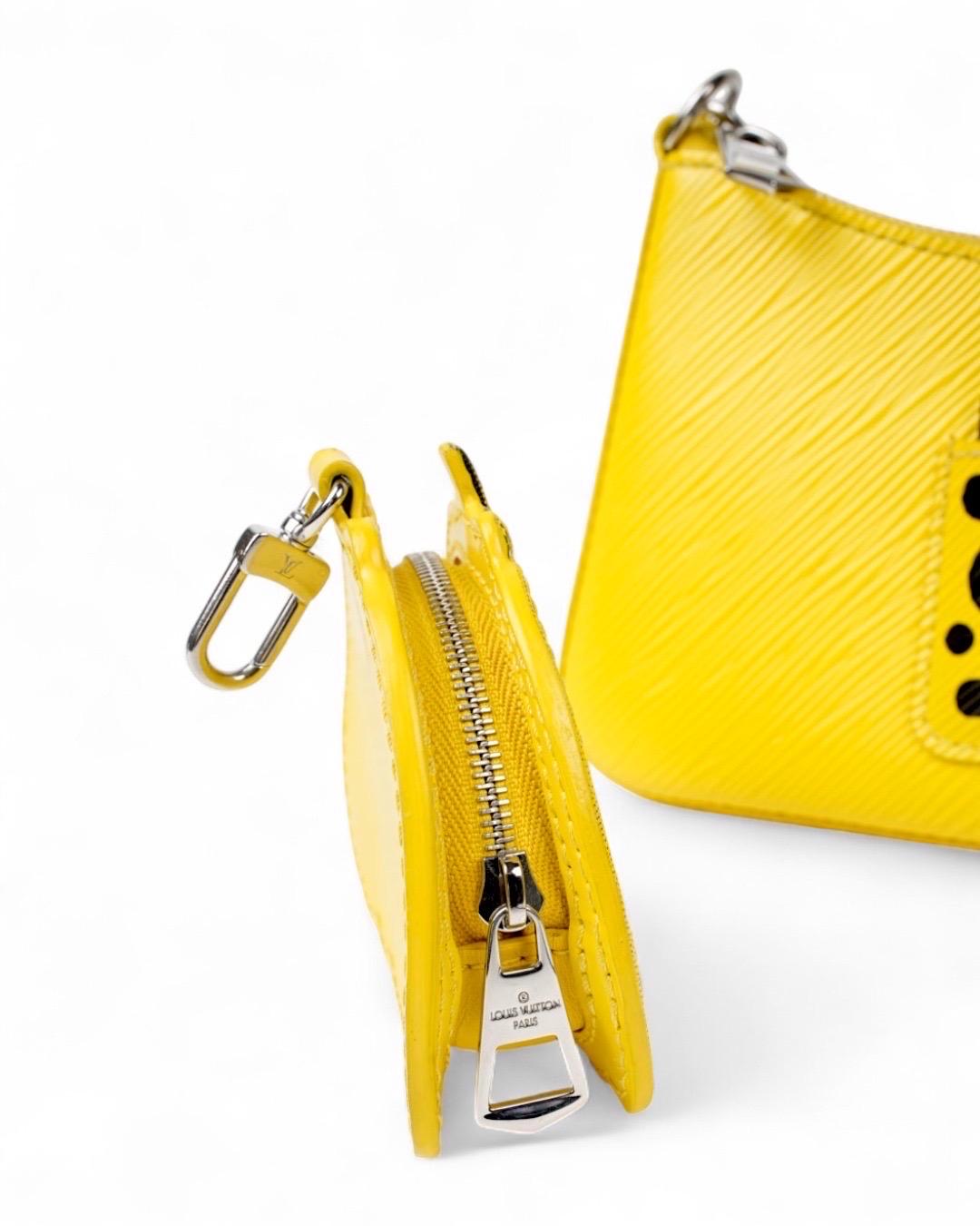 Louis Vuitton X Ya Marellini BB Epi Bois Gialla For Sale 11