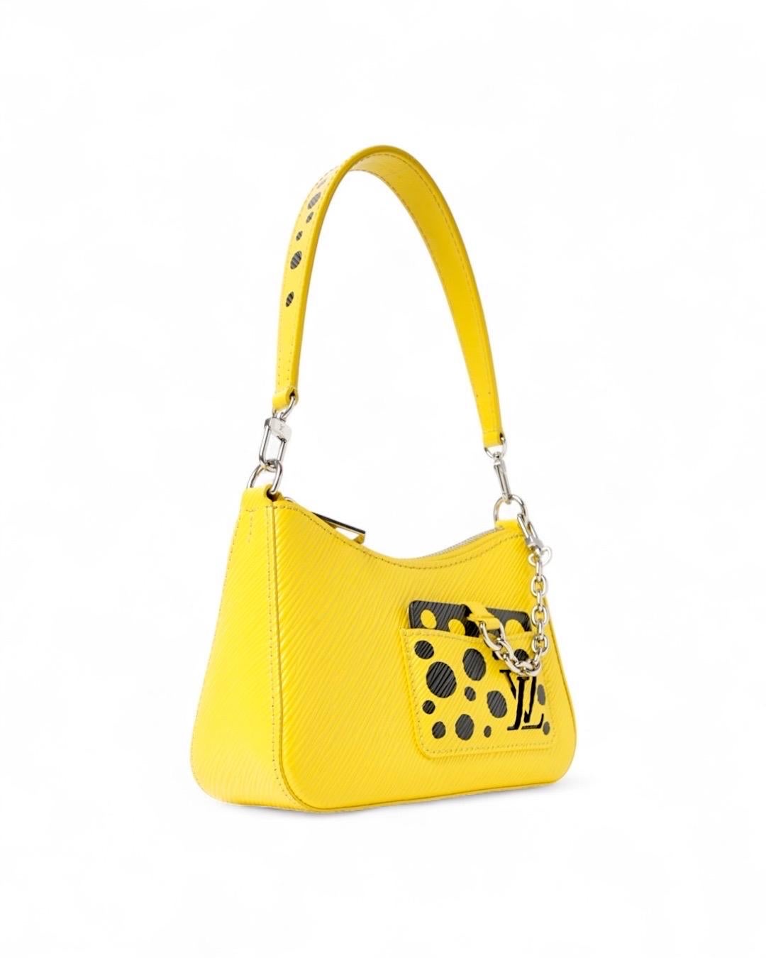 Yellow Louis Vuitton X Ya Marellini BB Epi Bois Gialla For Sale