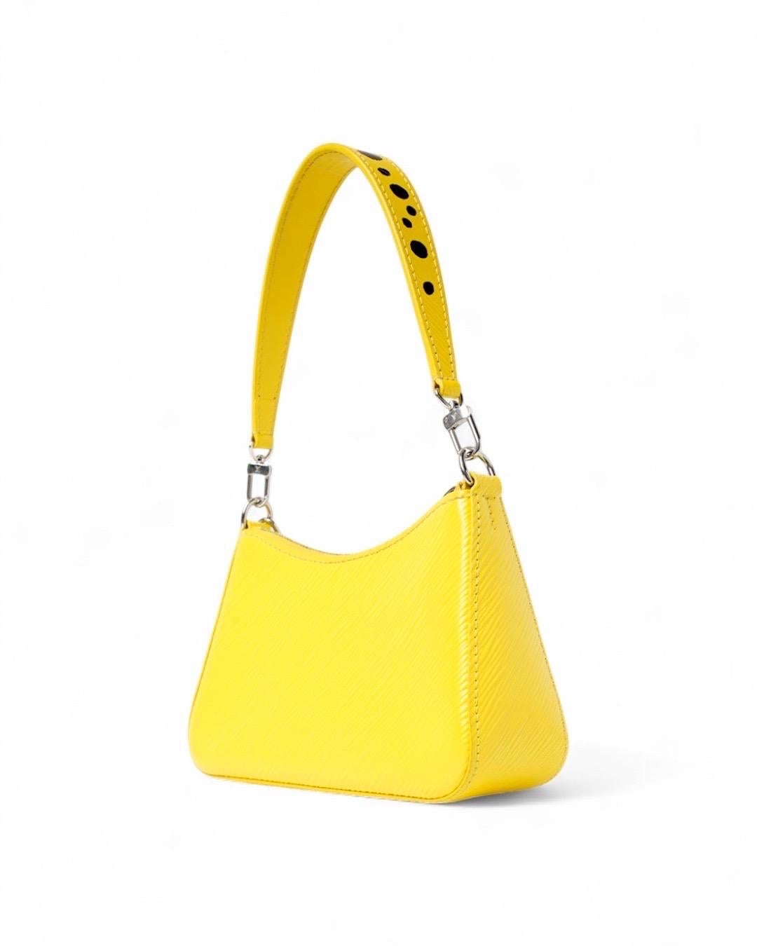 Women's Louis Vuitton X Ya Marellini BB Epi Bois Gialla For Sale