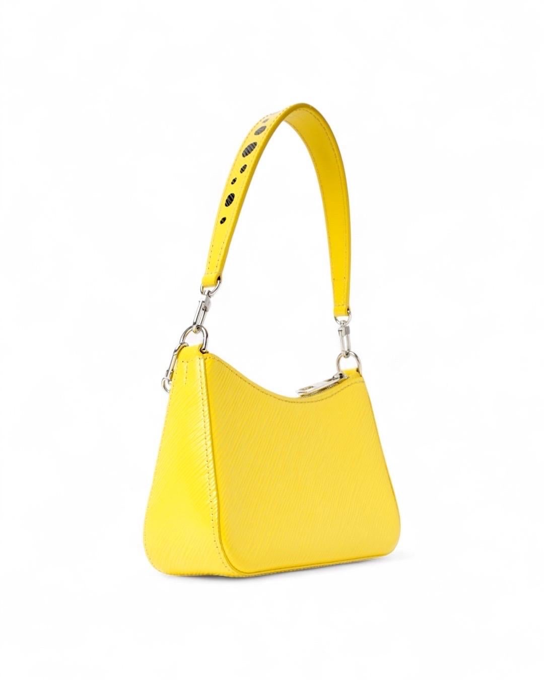 Louis Vuitton X Ya Marellini BB Epi Bois Gialla For Sale 3