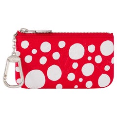 Louis Vuitton x Yayoi Kusama A Red Polka Dot Key Pouch