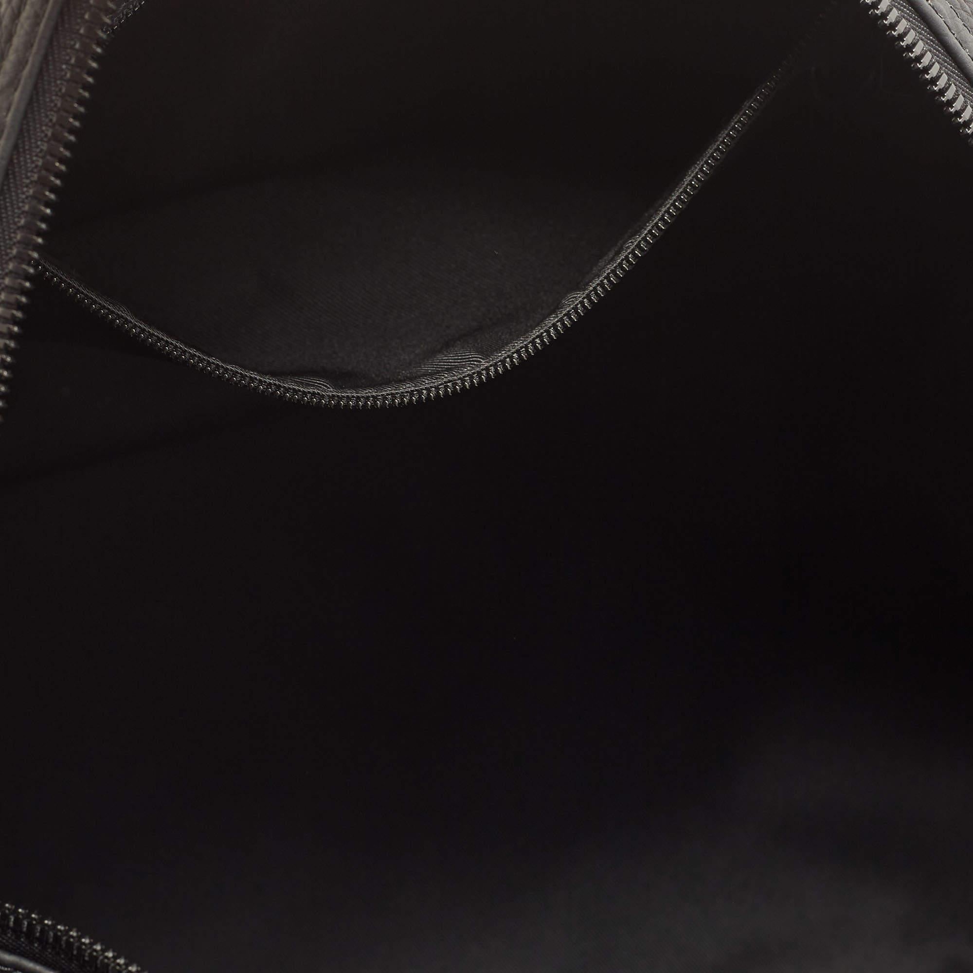 Louis Vuitton X Yayoi Kusama Black/Red Monogram Empreinte Leather Keepall 50  8