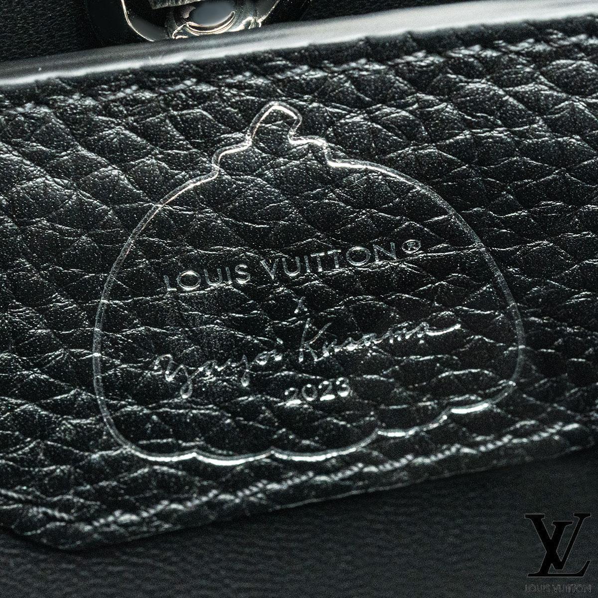 Louis Vuitton x Yayoi Kusama Capucine MM Tasche im Angebot 3
