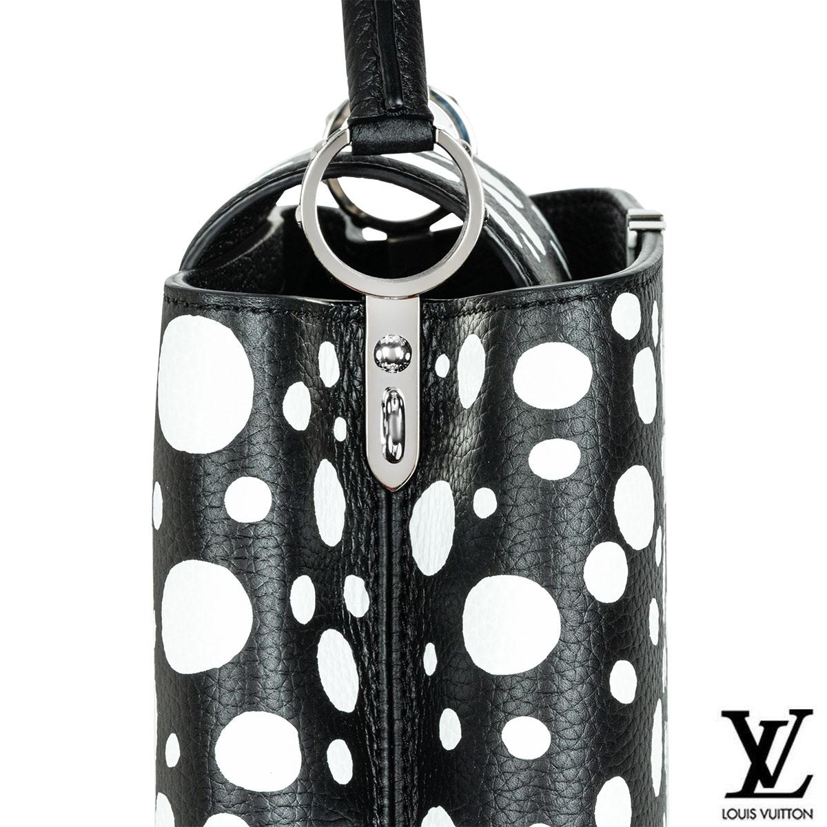 Louis Vuitton x Yayoi Kusama Capucine MM Bag For Sale 4