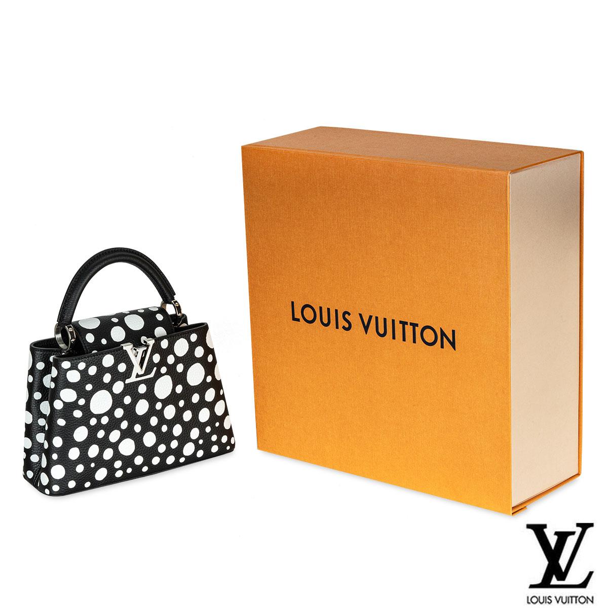 Louis Vuitton x Yayoi Kusama Capucine MM Tasche im Angebot 5