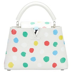 Bolso bandolera Louis Vuitton x Yayoi Kusama Capucine pintado