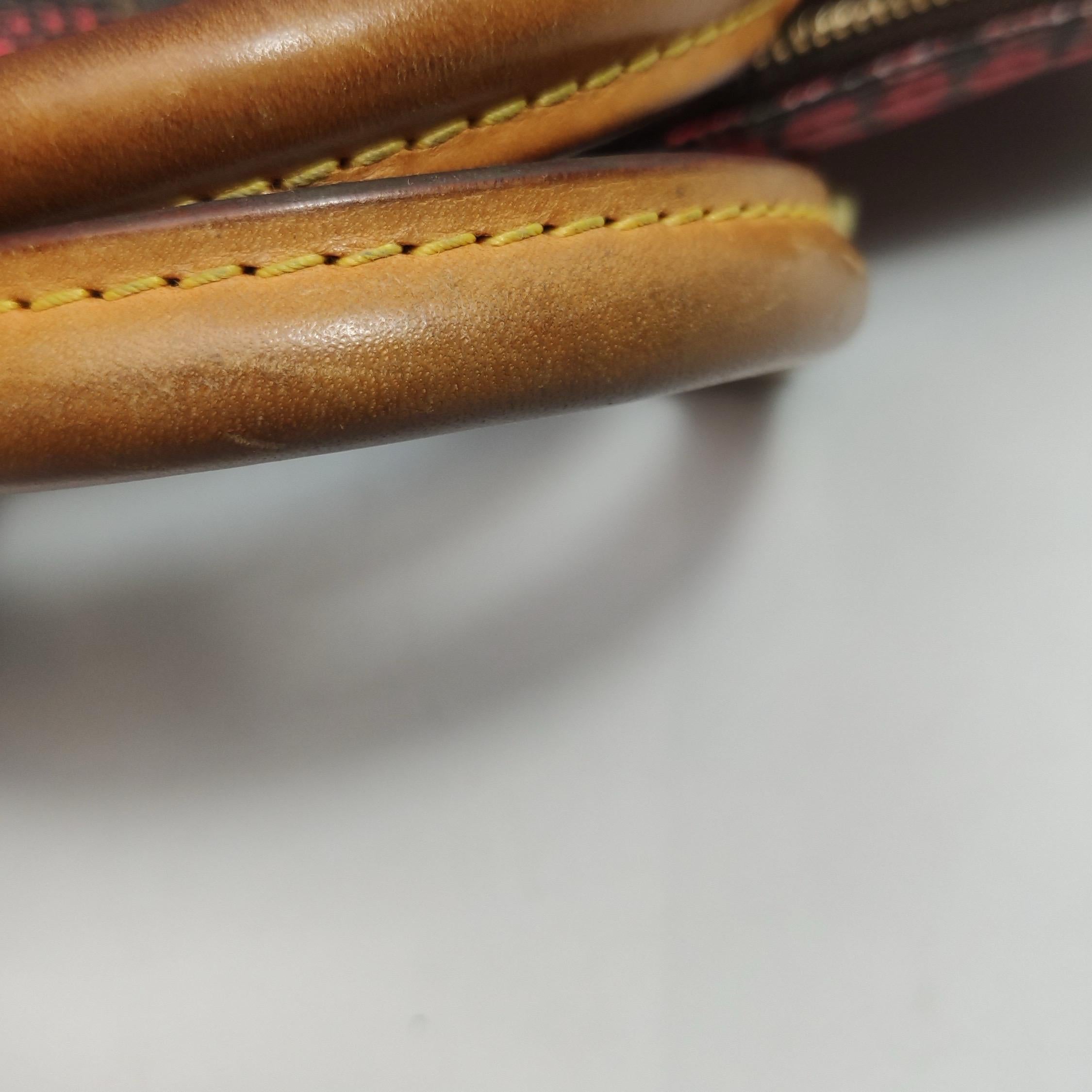 Louis Vuitton x Yayoi Kusama Edizione Limitata Borsa Speedy 30 Rossa con Manico Superiore in vendita 15