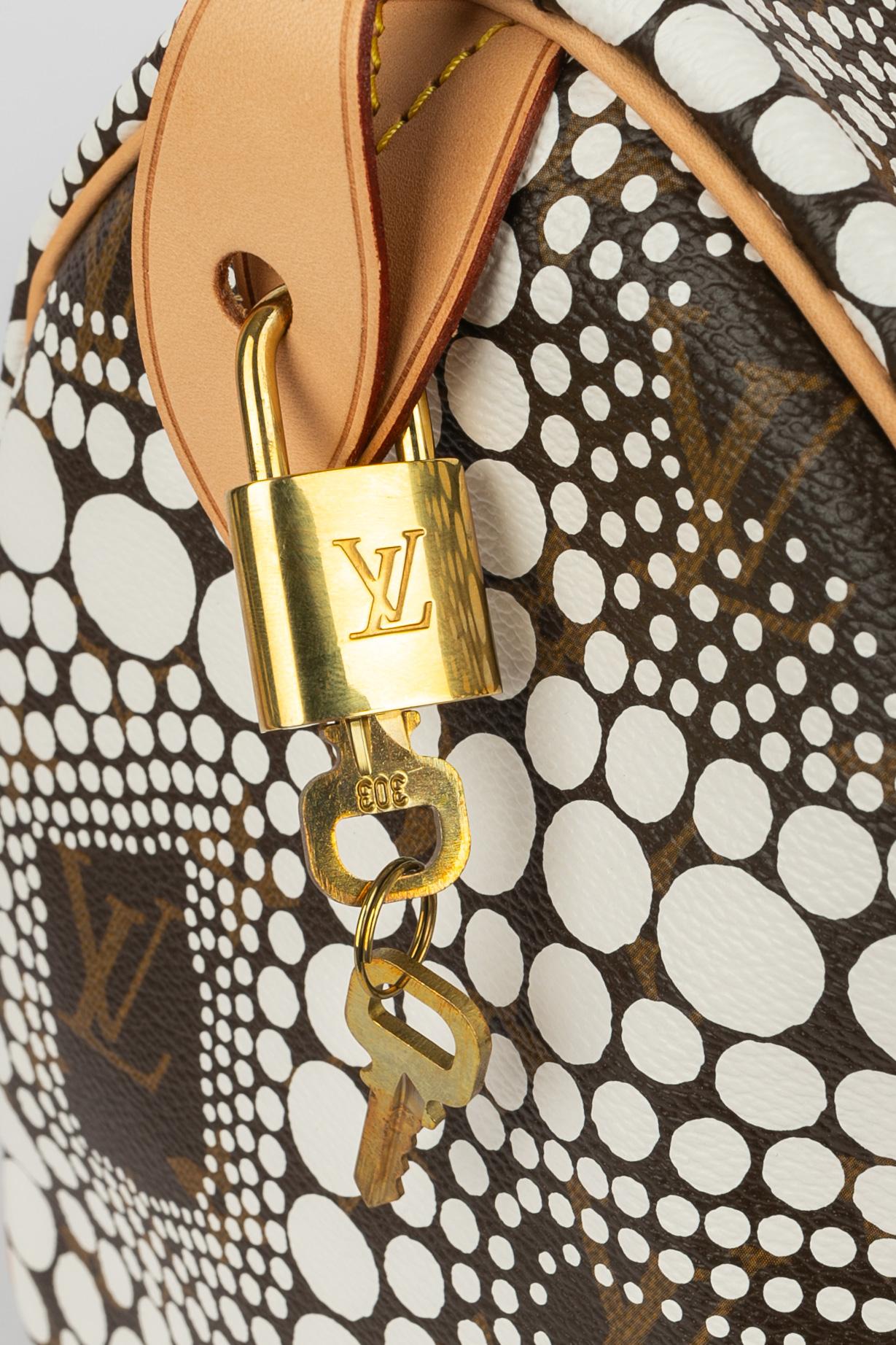 Louis Vuitton x Yayoi Kusama Mon Town 30 Speedy bag 2012 in edizione limitata in vendita 2
