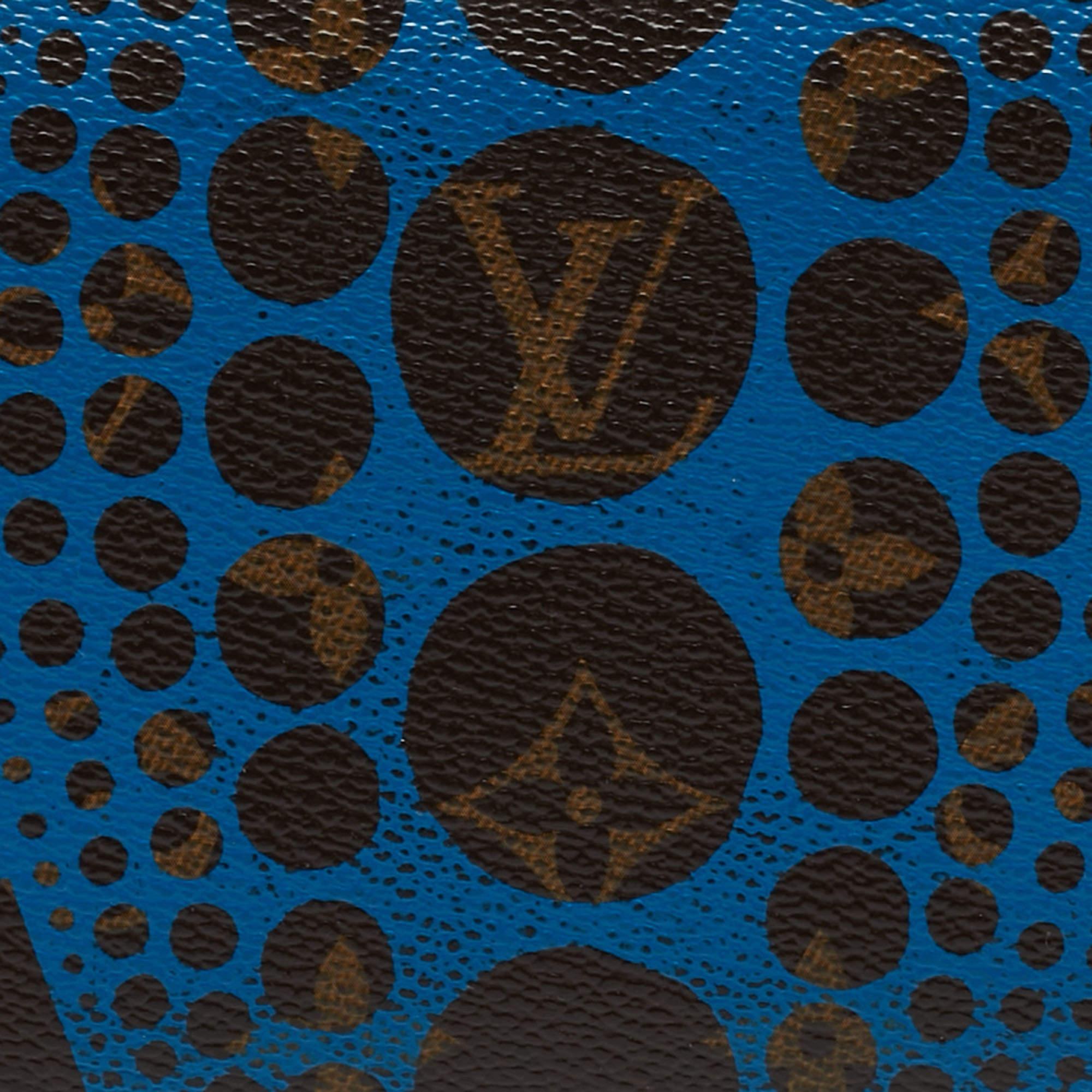 Louis Vuitton x Yayoi Kusama Monogram Canvas Cosmic Pumpkin Dots Zippy Wallet 11