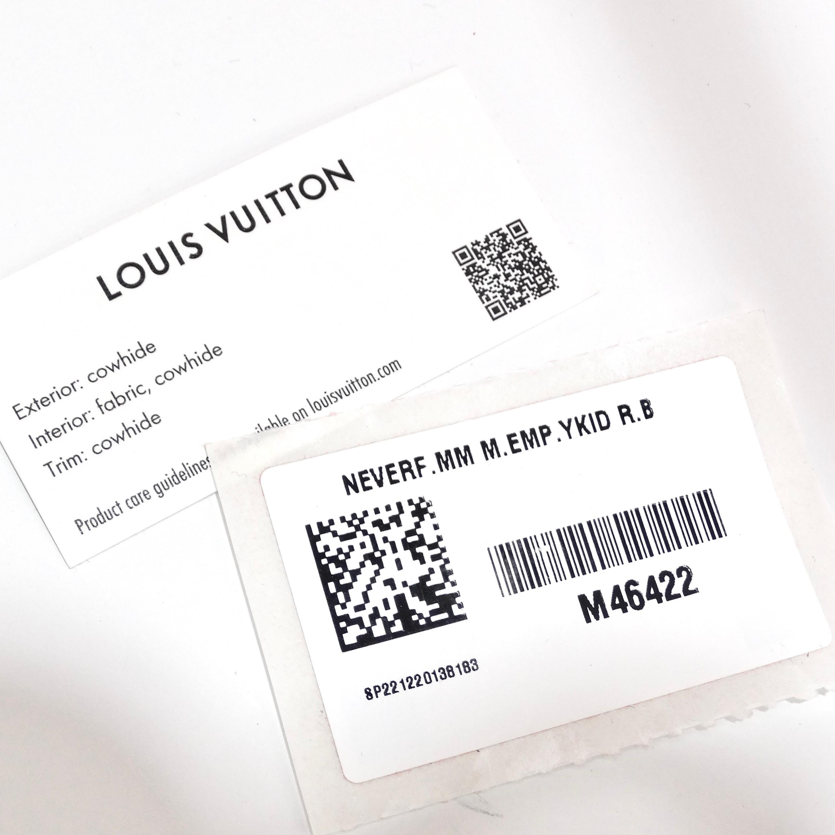 Louis Vuitton x Yayoi Kusama Neverfull MM Tragetasche im Angebot 11