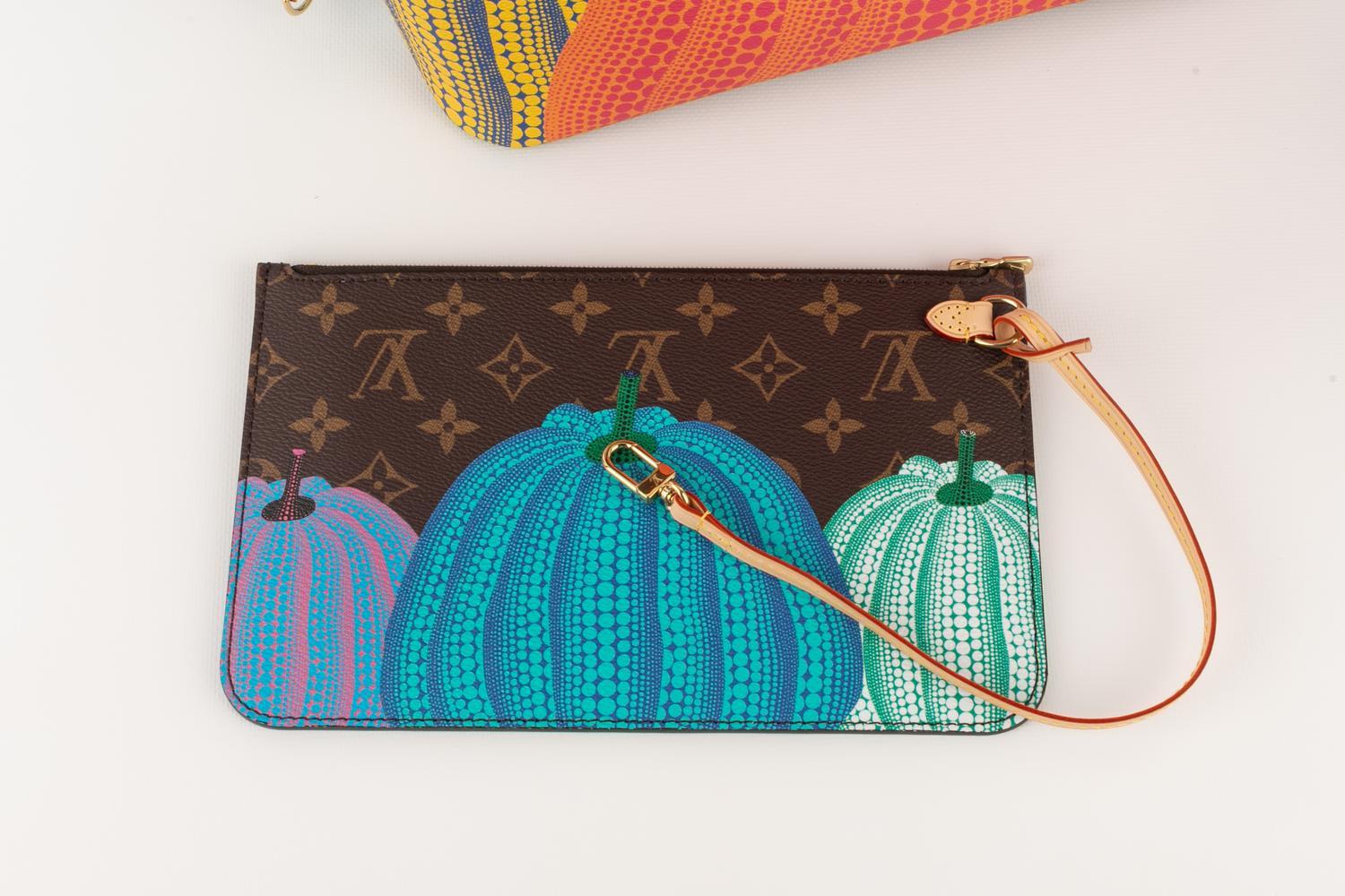 Louis Vuitton x Yayoi Kusama Neverfull Monogram Canvas Bag, 2023 5