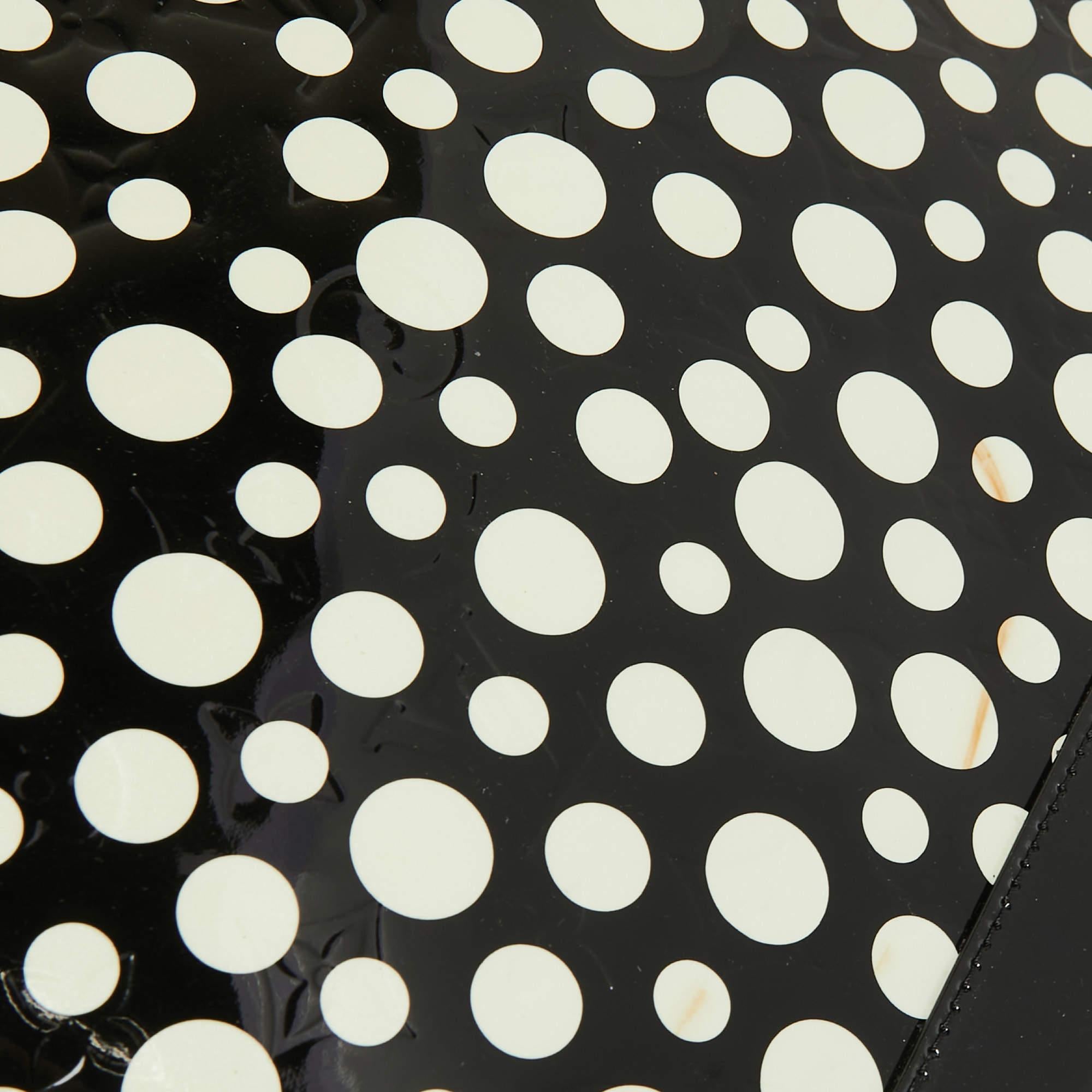 Louis Vuitton x Yayoi Kusama Vernis Infinity Dots Lockit MM Bag 6