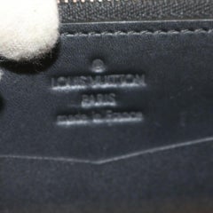 Louis Vuitton XL Black Damier Infini Leather Atoll Wallet Organizer Travel862884