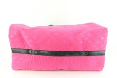 Louis Vuitton XL Fuchsia Pink Scuba Neverfull GM Neoprene Tote Bag 40lz54s