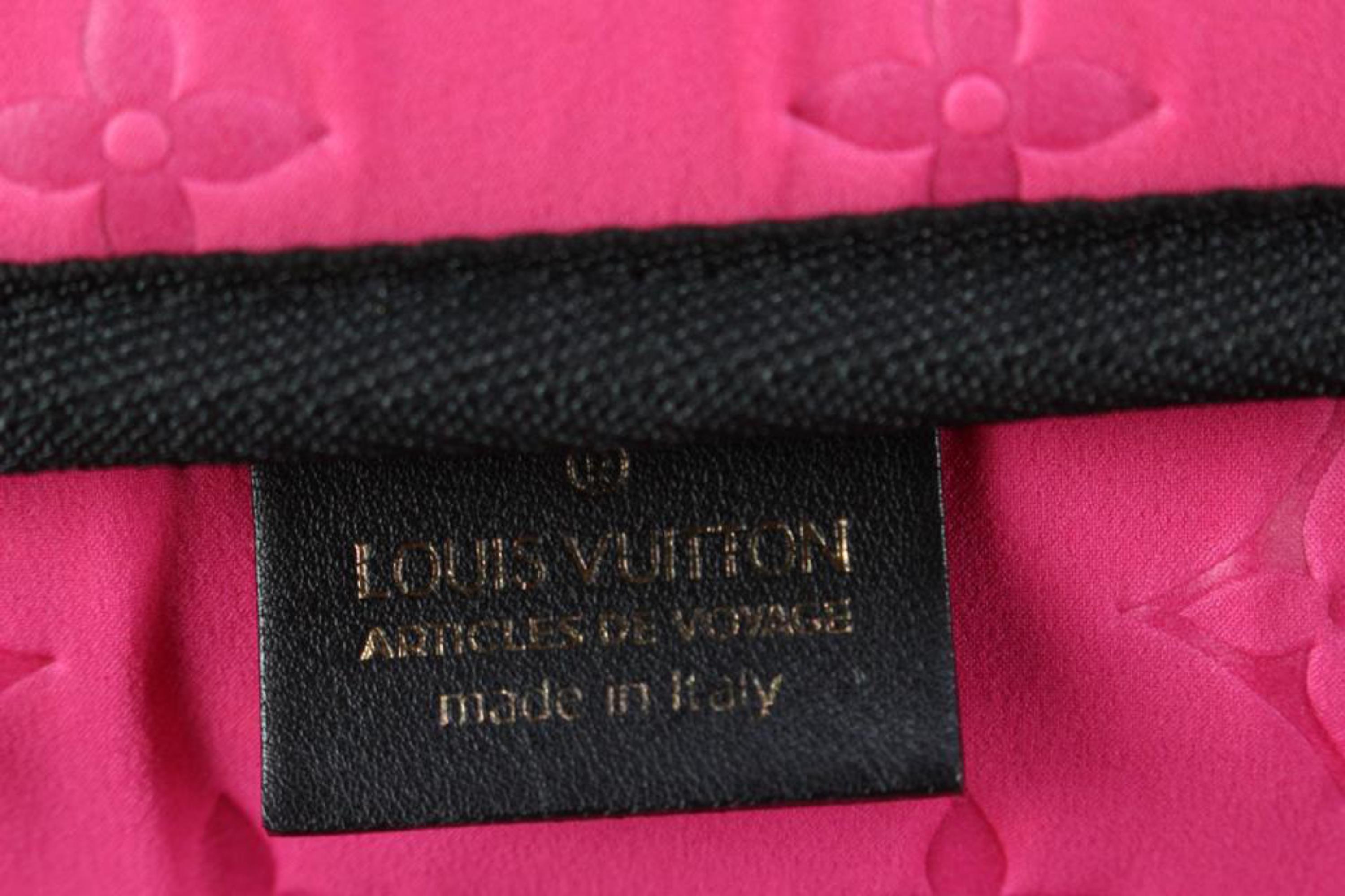 Louis Vuitton XL Fuchsia Pink Scuba Neverfull GM Neoprene Tote Bag 40lz54s 1