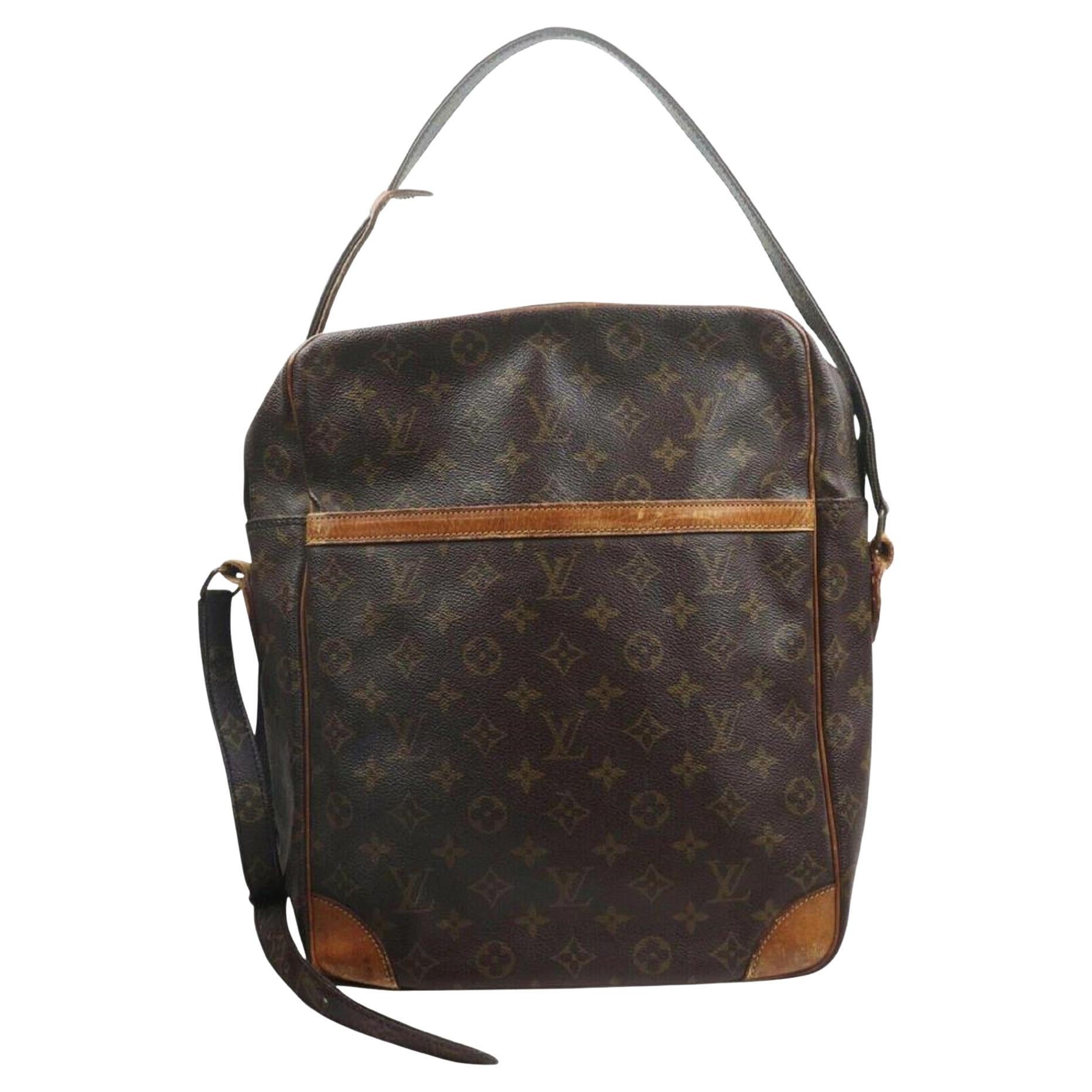Louis Vuitton Danube XL GM Extra Large Monogram Canvas and 