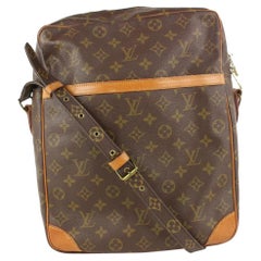 Vintage Louis Vuitton XL Monogram Danube GM Shoulder Bag 1020lv51 