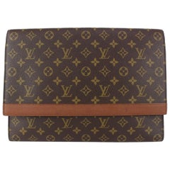 Louis Vuitton XL Cartera Carpeta Monograma Documento Clutch Porte 825lv66