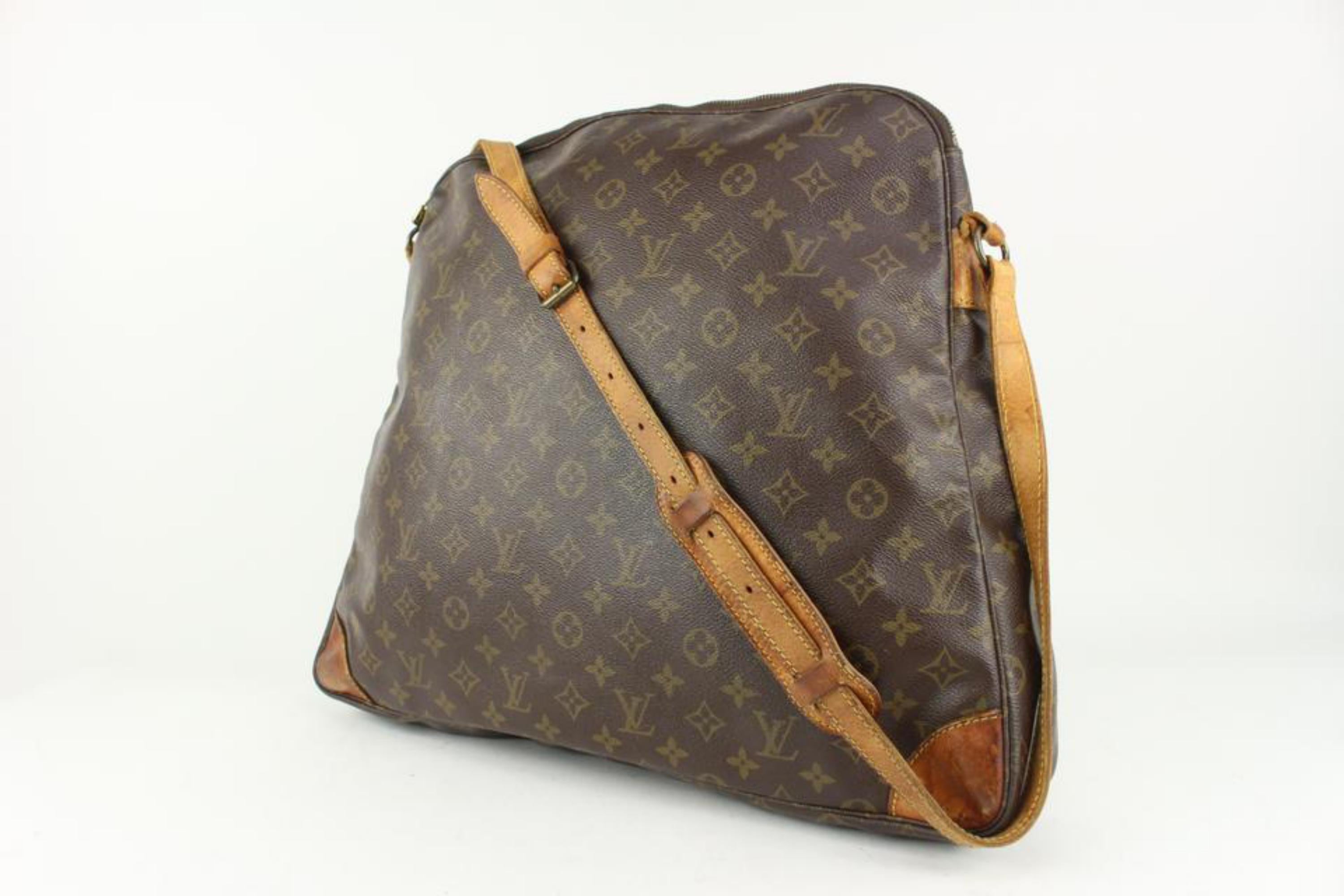 Louis Vuitton XL Monogram Sac Ballade Promenade Zip Hobo Shoulder Bag 1026lv51 5