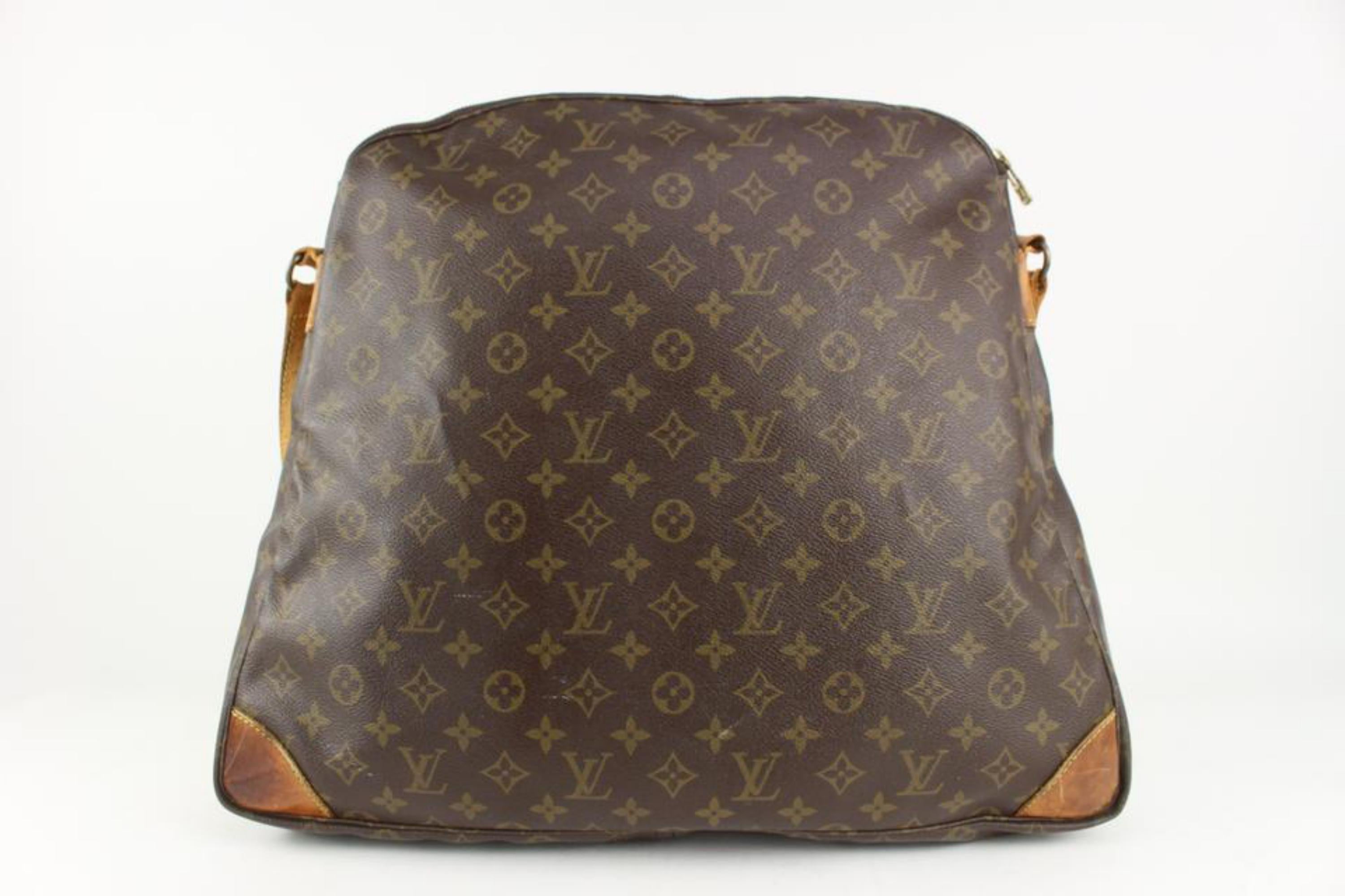 Louis Vuitton XL Monogram Sac Ballade Promenade Zip Hobo Shoulder Bag 1026lv51 In Fair Condition In Dix hills, NY