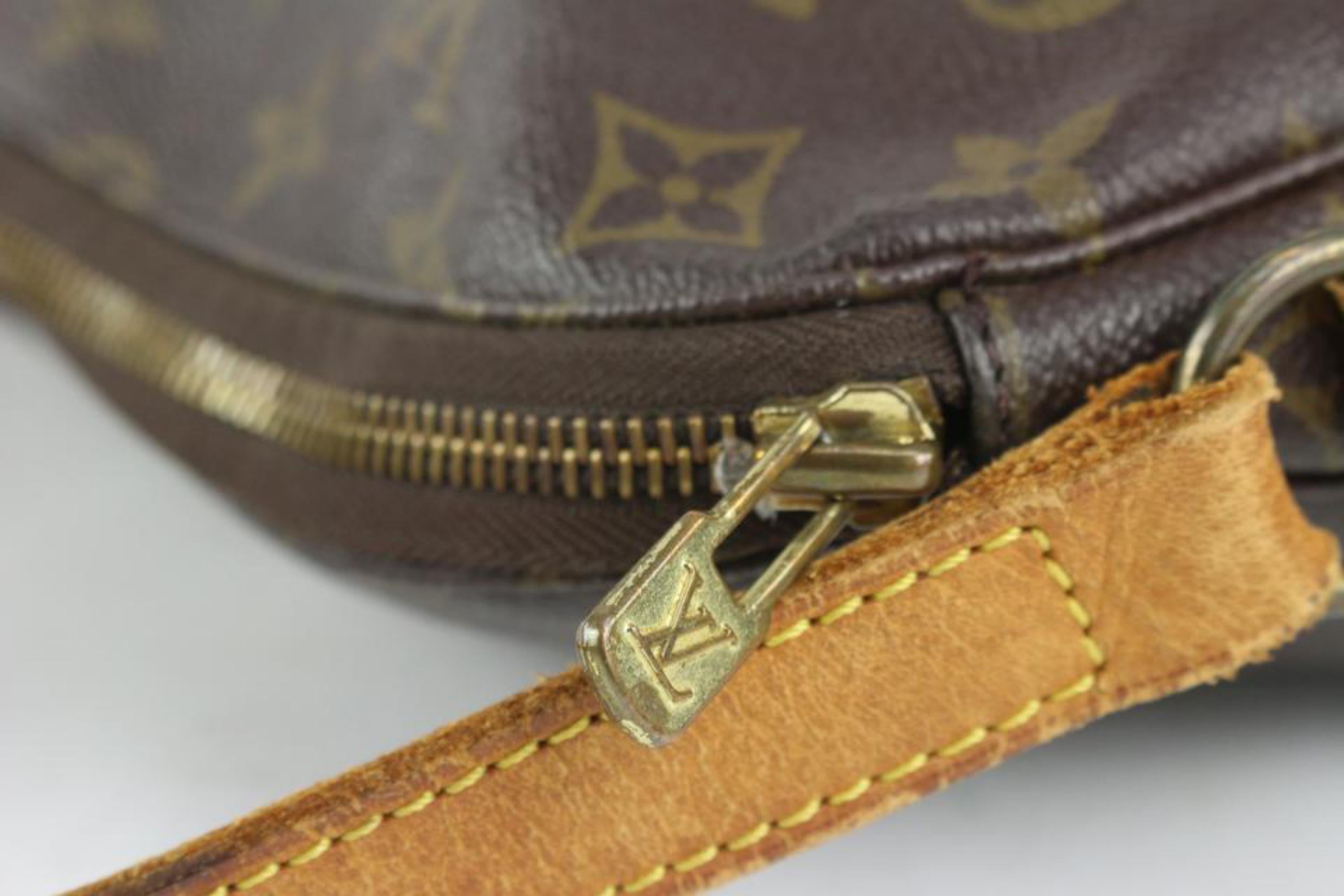 Louis Vuitton XL Monogram Sac Ballade Promenade Zip Hobo Shoulder Bag 1026lv51 1