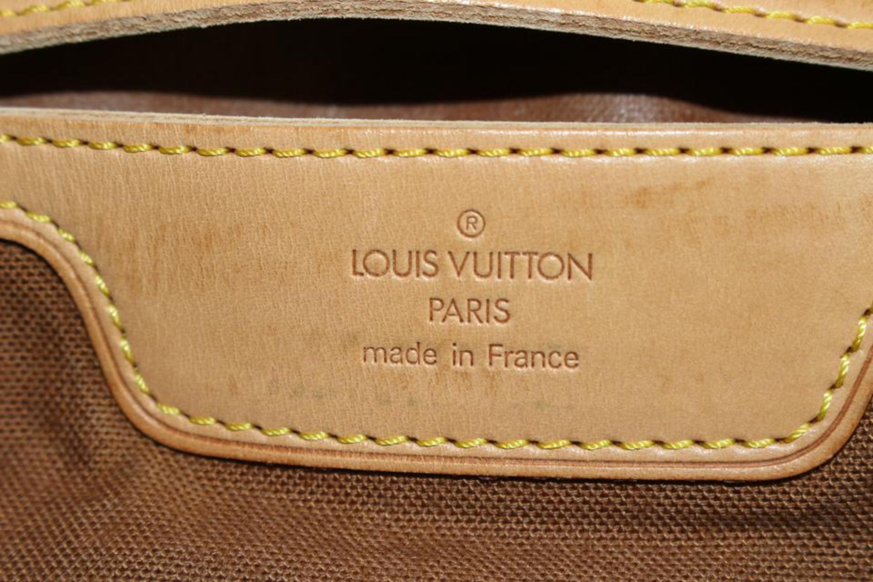 Louis Vuitton XL Monogram Sac Polochon 70 Bandouliere Keepall 48lk811s 2