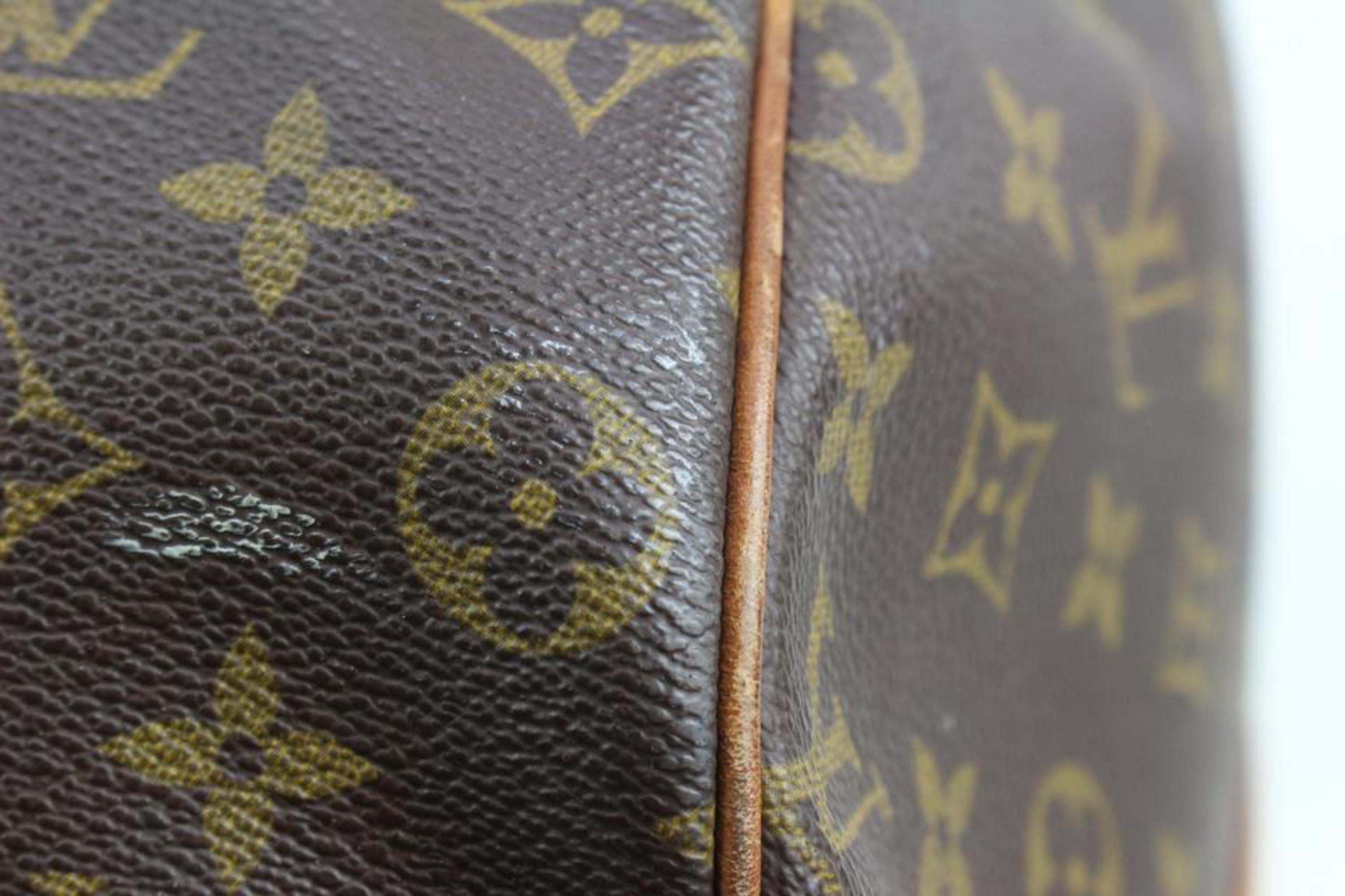 Louis Vuitton XL Monogram Sac Polochon 70 Großer Aufbewahrungsbeutel  s329lk18 im Angebot 8