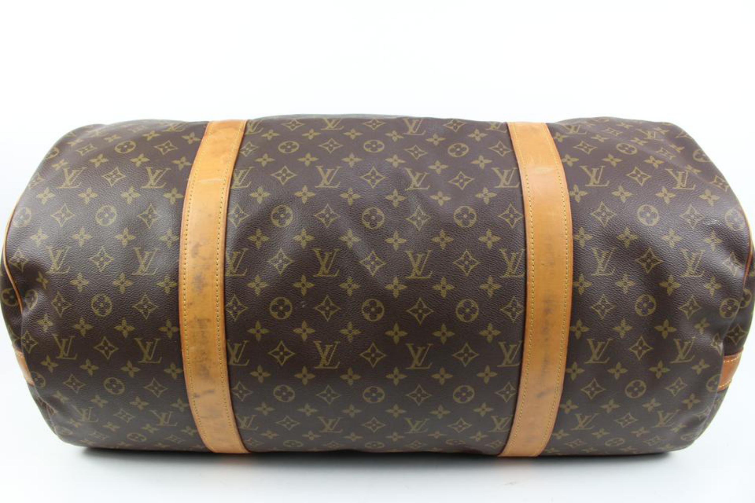 Louis Vuitton XL Monogram Sac Polochon 70 Bigger Keepall  s329lk18 For Sale 2