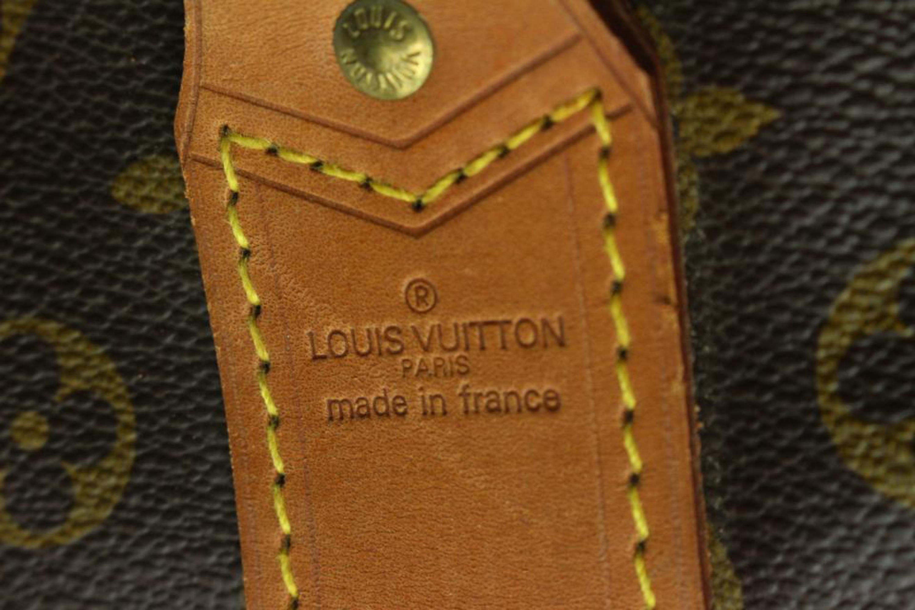 Louis Vuitton XL Monogram Sac Polochon 70 Keepall Bandouliere 128lv39 1