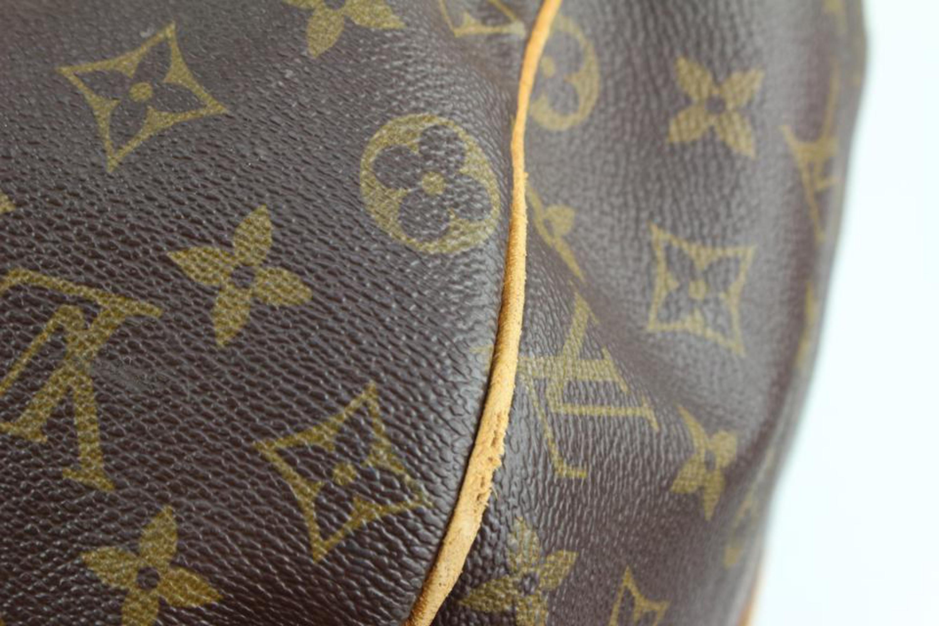 Louis Vuitton XL Monogram Sac Polochon 70 Keepall Bandouliere s214lv89 2
