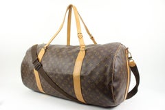 Louis Vuitton XL Monogram Sac Polochon 70 Strap Duffle  Keepall Bandouliere 45lk