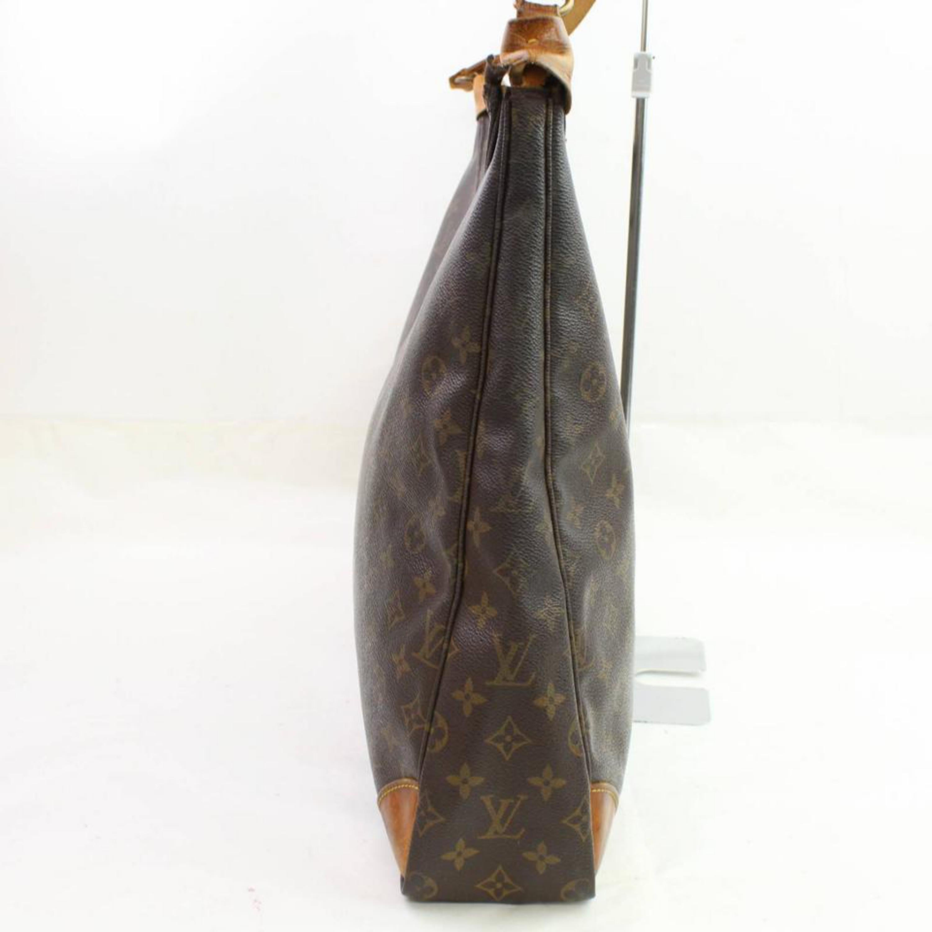Louis Vuitton Xl Monogram Sac Promenade 866720 Brown Coated Canvas Shoulder Bag For Sale 2
