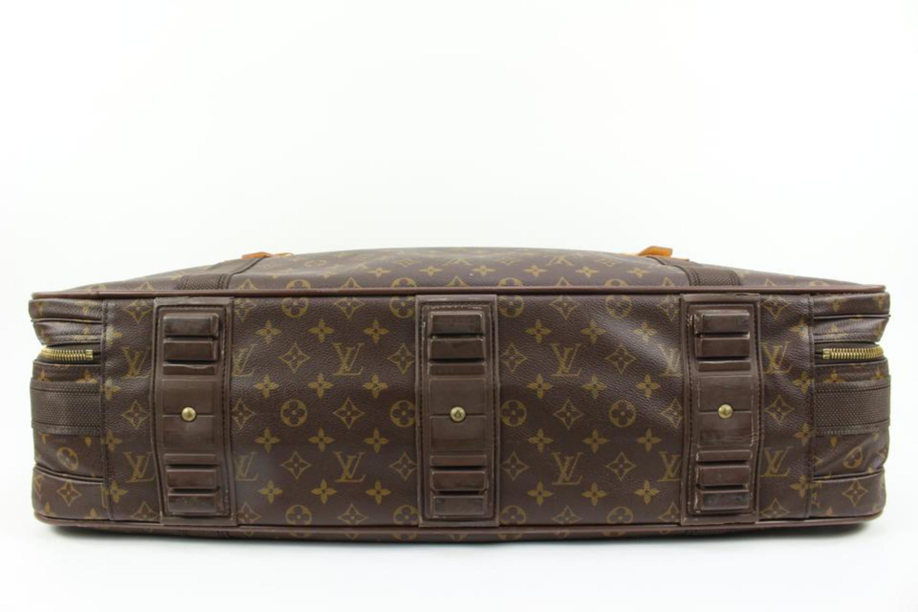 Louis Vuitton XL Monogram Satellite 70 Suitcase Trunk Luggage 99lk33s For Sale 6