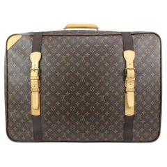 Used Louis Vuitton XL Monogram Satellite 70 Suitcase Trunk Luggage 99lk33s