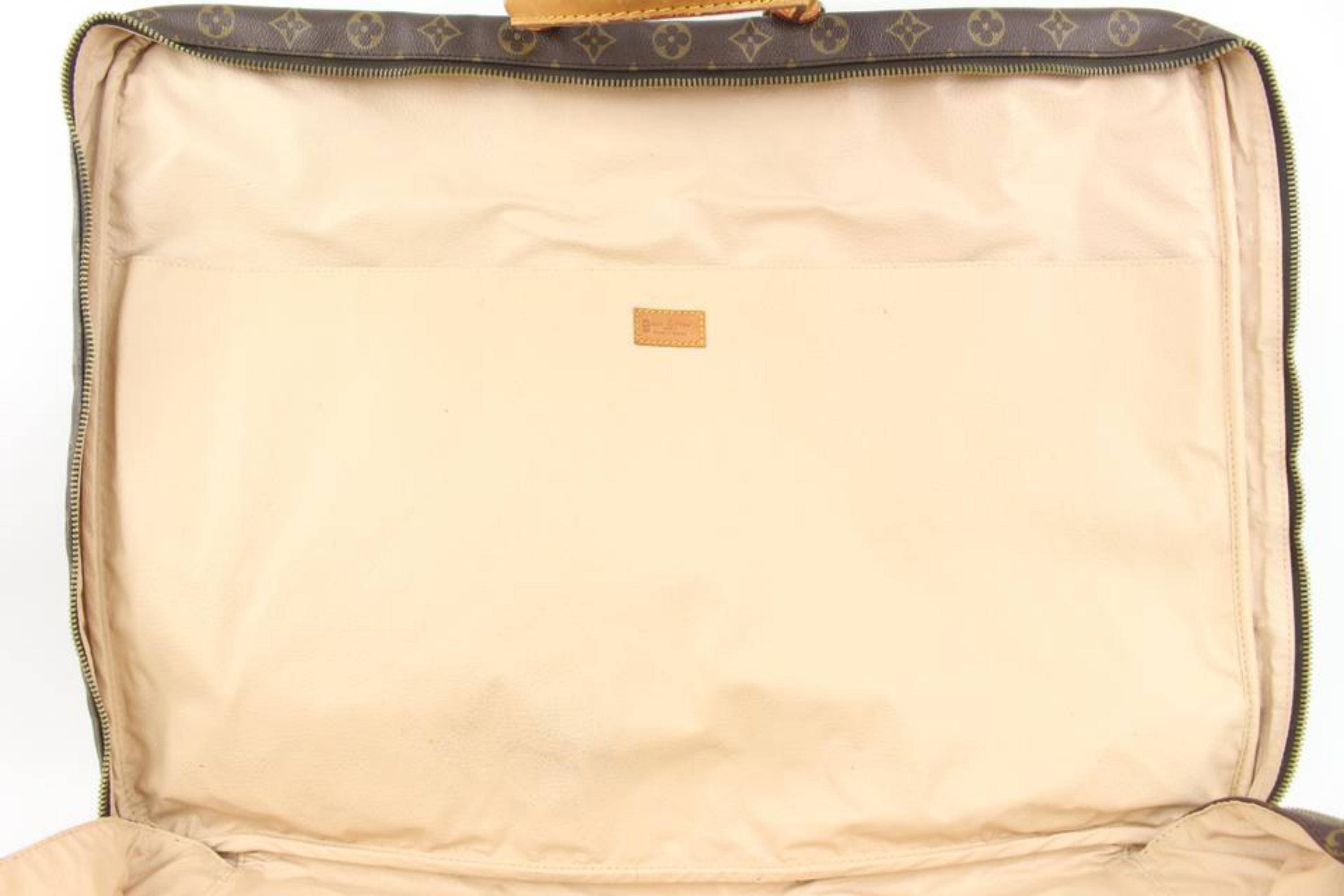 Louis Vuitton XL Monogram Sirius 60 Softside Trunk Luggage 92lv225s 5