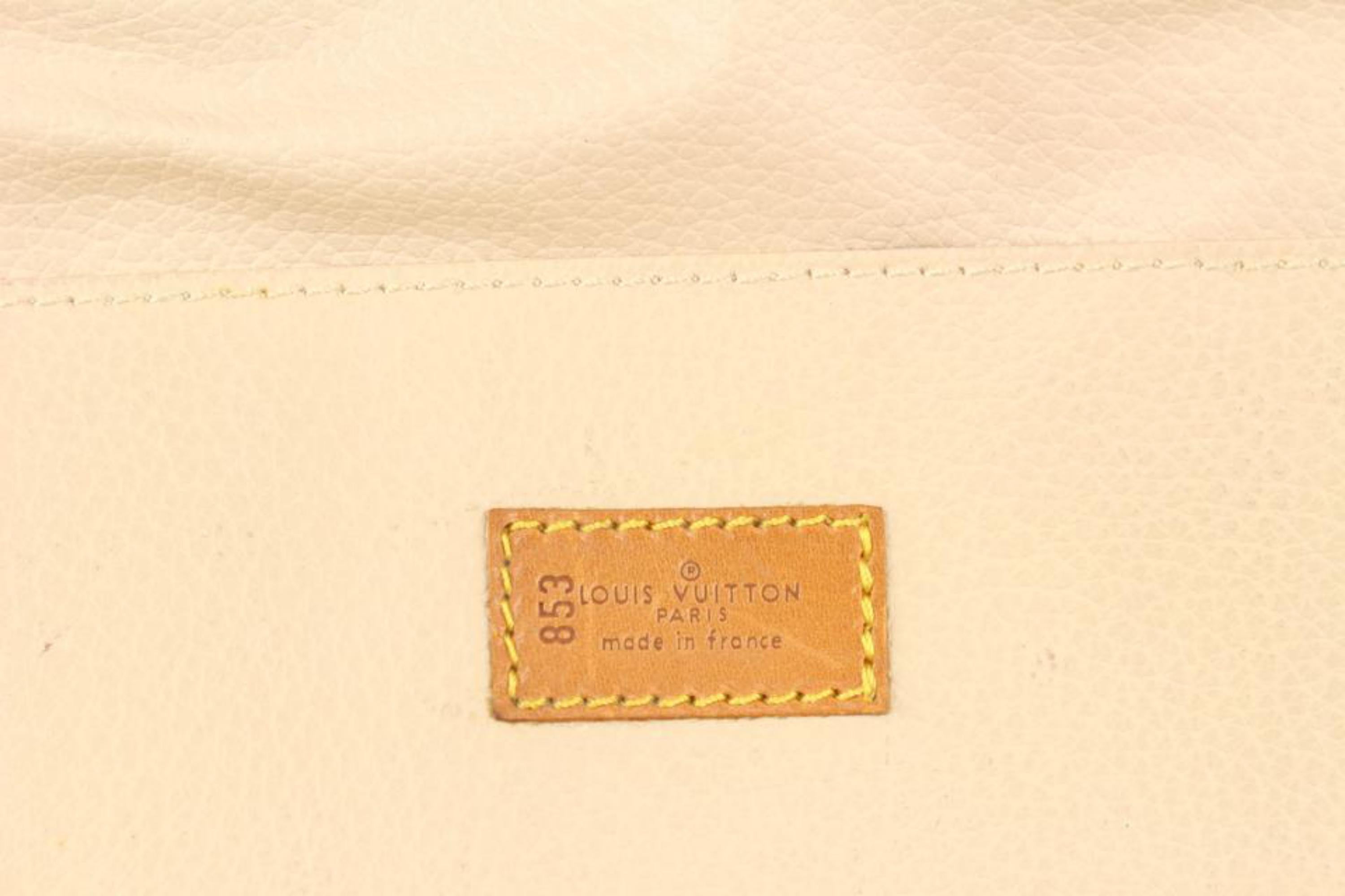 Louis Vuitton XL Monogram Sirius 60 Softside Trunk Luggage 92lv225s 6