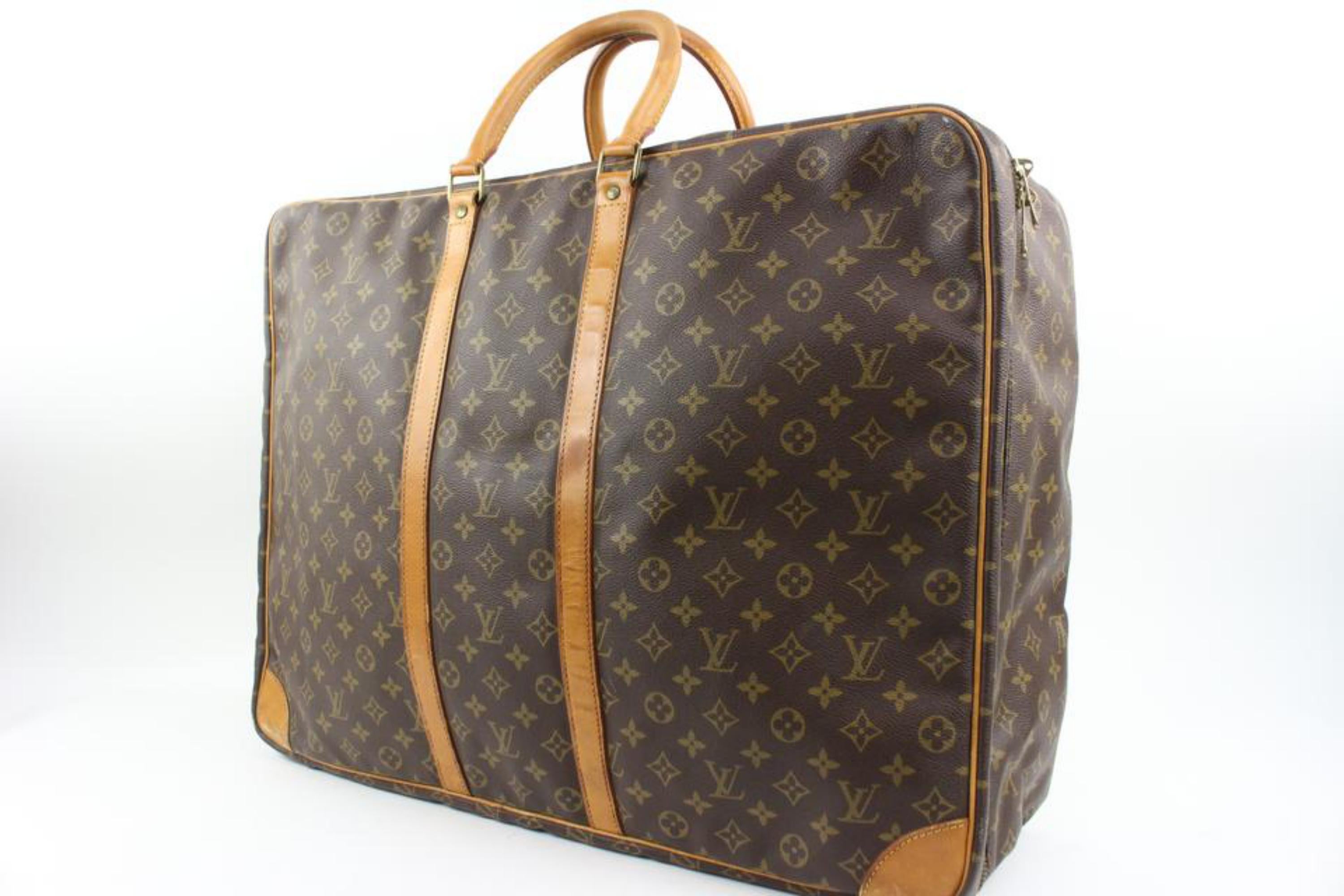 Louis Vuitton XL Monogram Sirius 60 Softside Trunk Luggage 92lv225s 7
