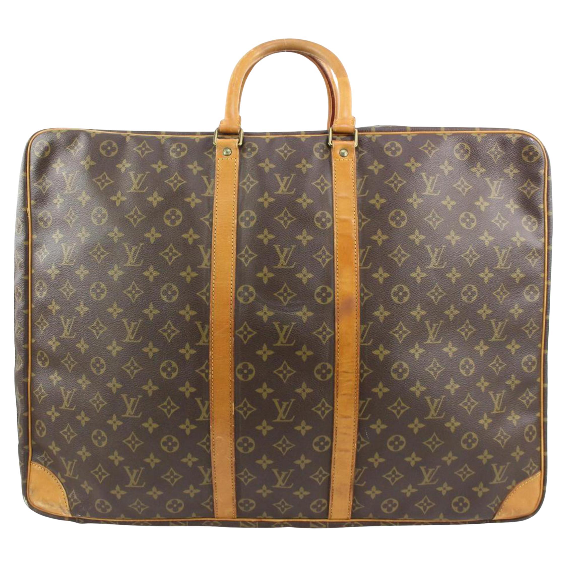 Louis Vuitton XL Monogram Sirius 60 Softside Trunk Luggage 92lv225s