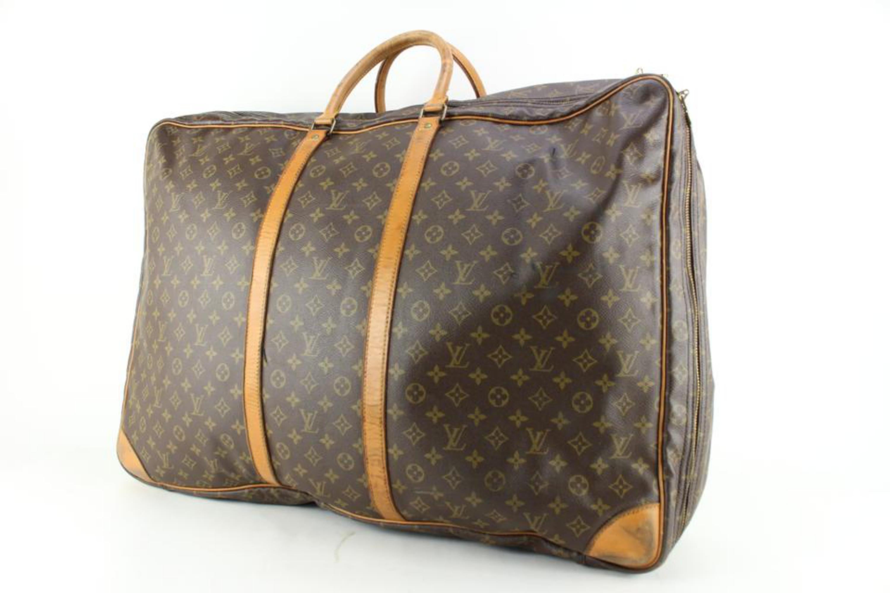 Sirius 70 Soft Trunk Gepäckstücke von Louis Vuitton XL mit Monogramm 77lk78s im Angebot 7