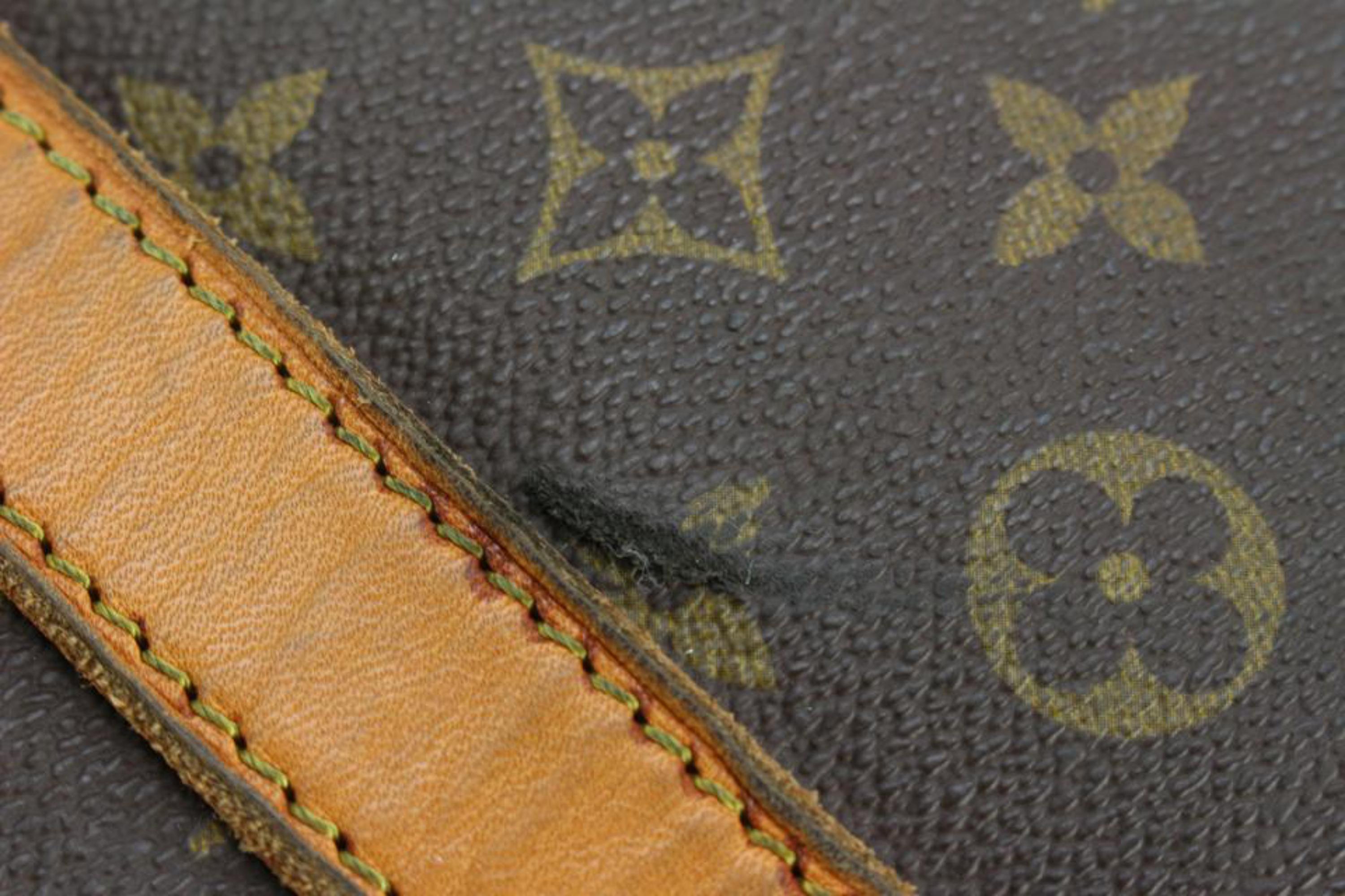 Louis Vuitton sac à dos souple Sirius XL avec monogramme, 77lk78s État moyen - En vente à Dix hills, NY