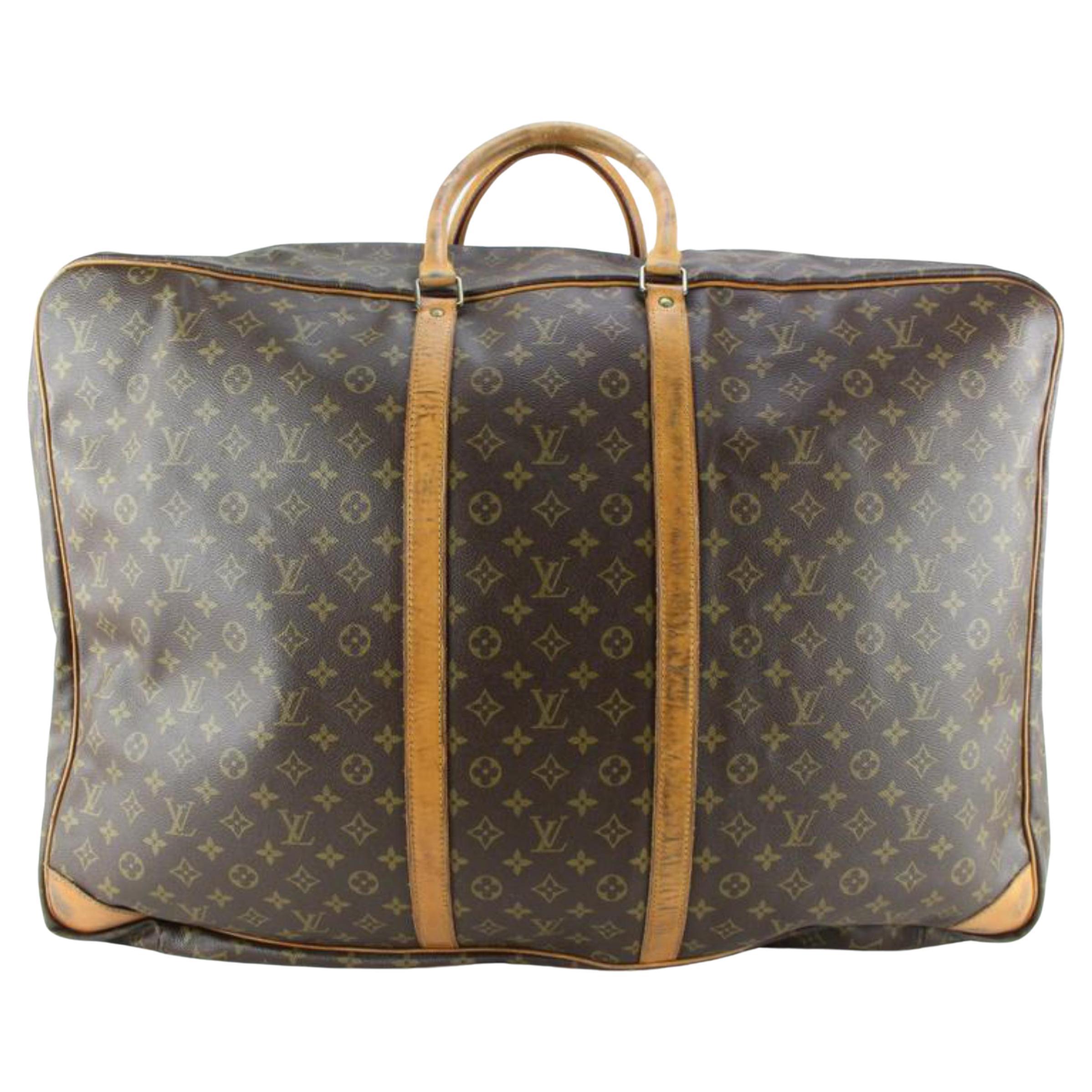 Louis Vuitton XL Monogram Sirius 70 Soft Trunk Luggage 77lk78s