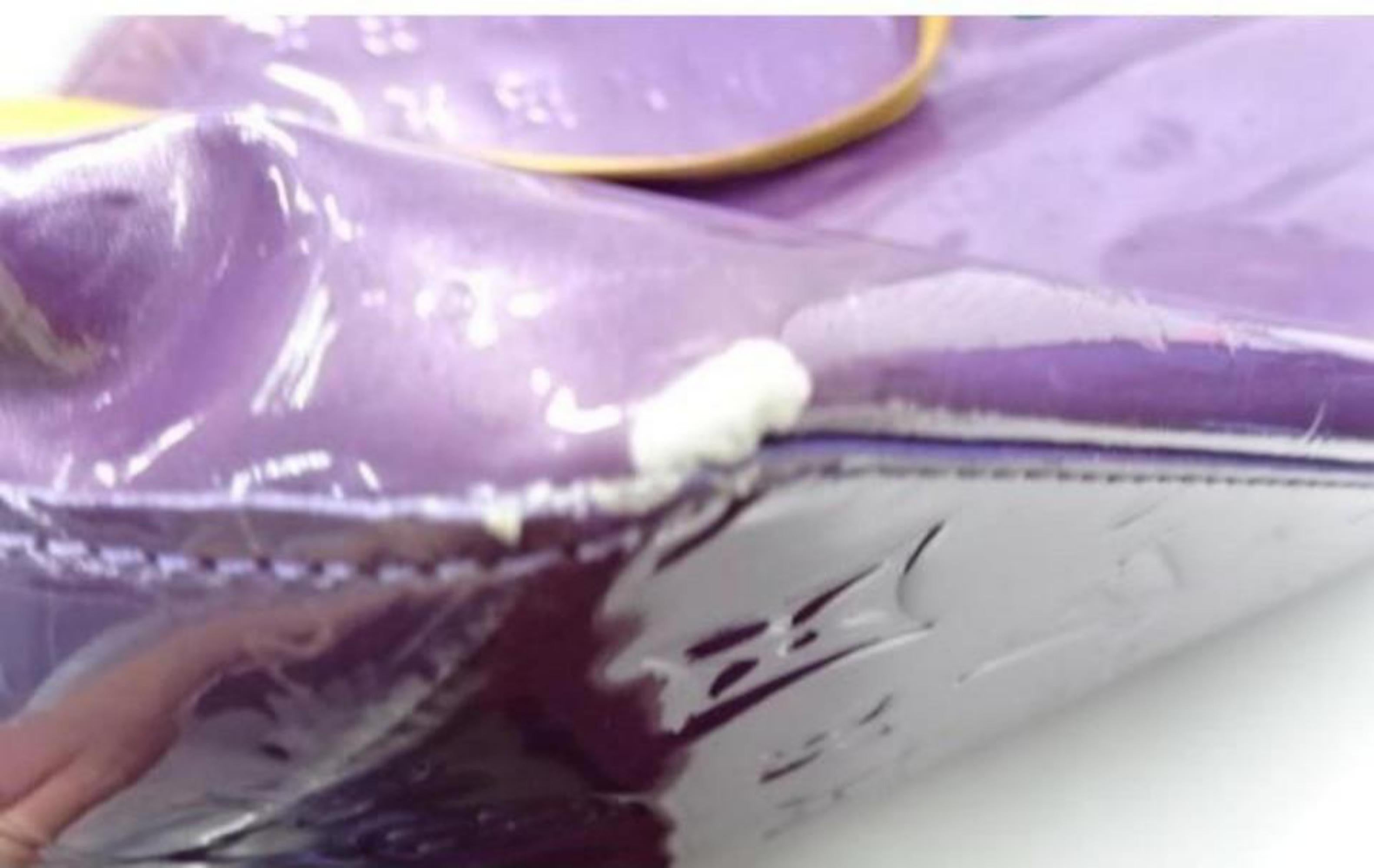 Women's Louis Vuitton XL Purple Vernis Reade GM Tote 1LV927a