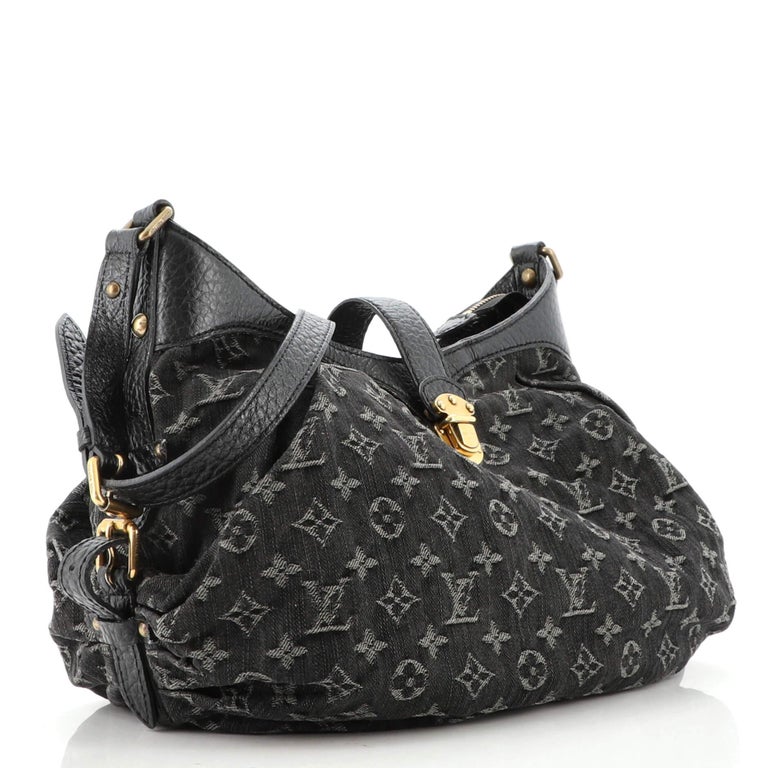 Louis Vuitton Black Denim Mahina XS Bag at 1stDibs  louis vuitton black denim  bag, black denim louis vuitton bag, black denim xs