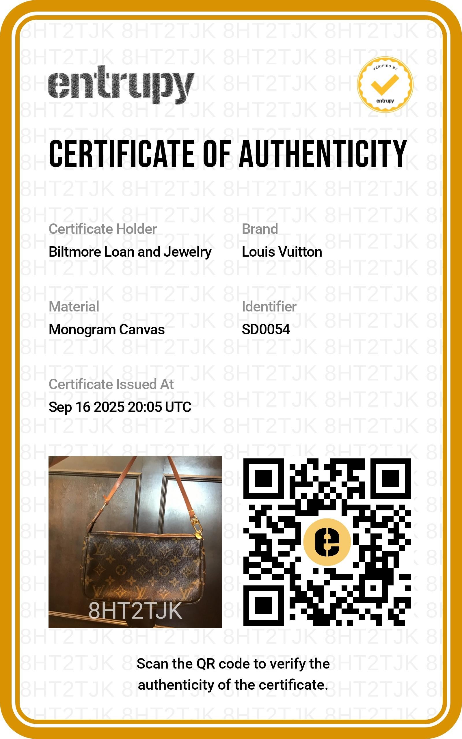 Louis Vuitton Y2K Monogram Pochette Zubehör im Angebot 5