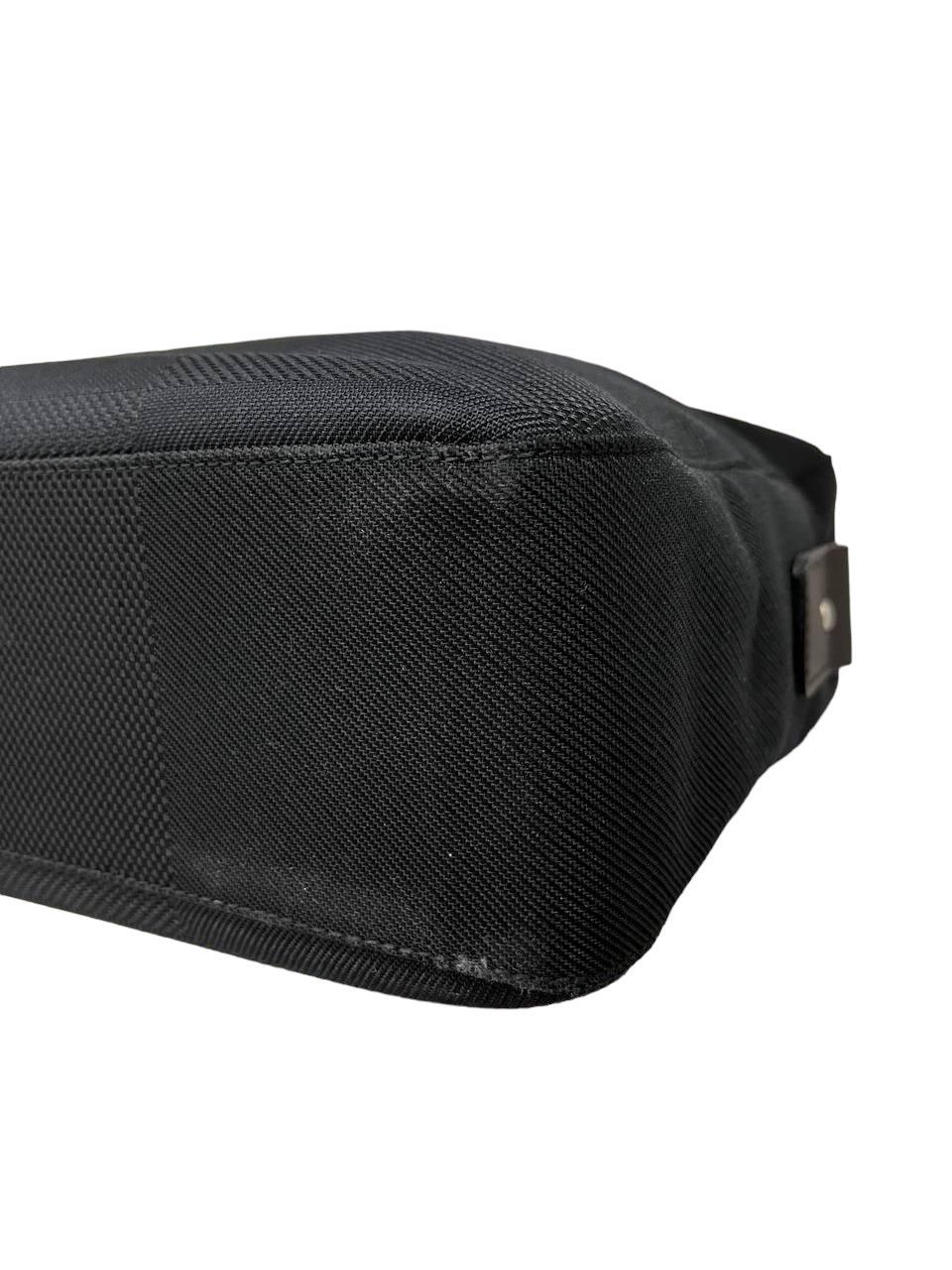  Louis Vuitton Yack GM Black Canva Top Handle Bag 2