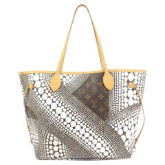 Louis Vuitton Yayoi Kusama Unendlichkeit Wellen Dots Neverfull MM Tote S331lk48