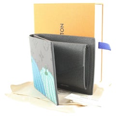 Used Louis Vuitton Yayoi Kusama Monogram Reverse Eclipse Men's Wallet 1LK424C