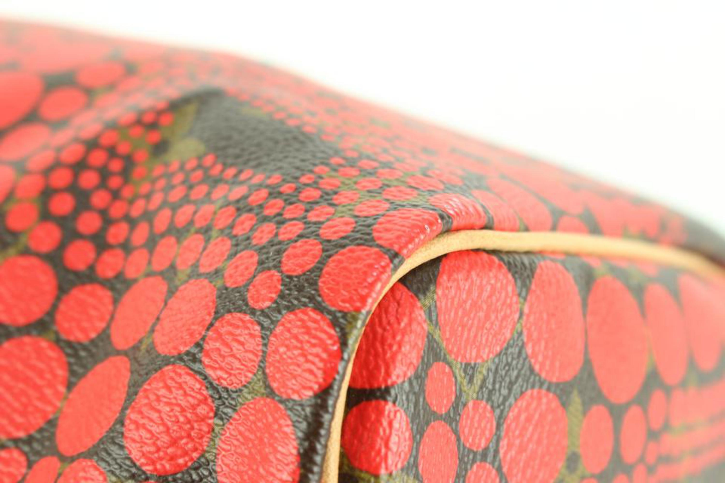 Louis Vuitton Yayoi Kusama Red Monogram Infinity Dots Speedy 3048lk518s 2