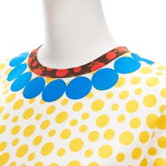 LOUIS VUITTON YAYOI KUSAMA Runway graphic polka dot monogram tshirt S